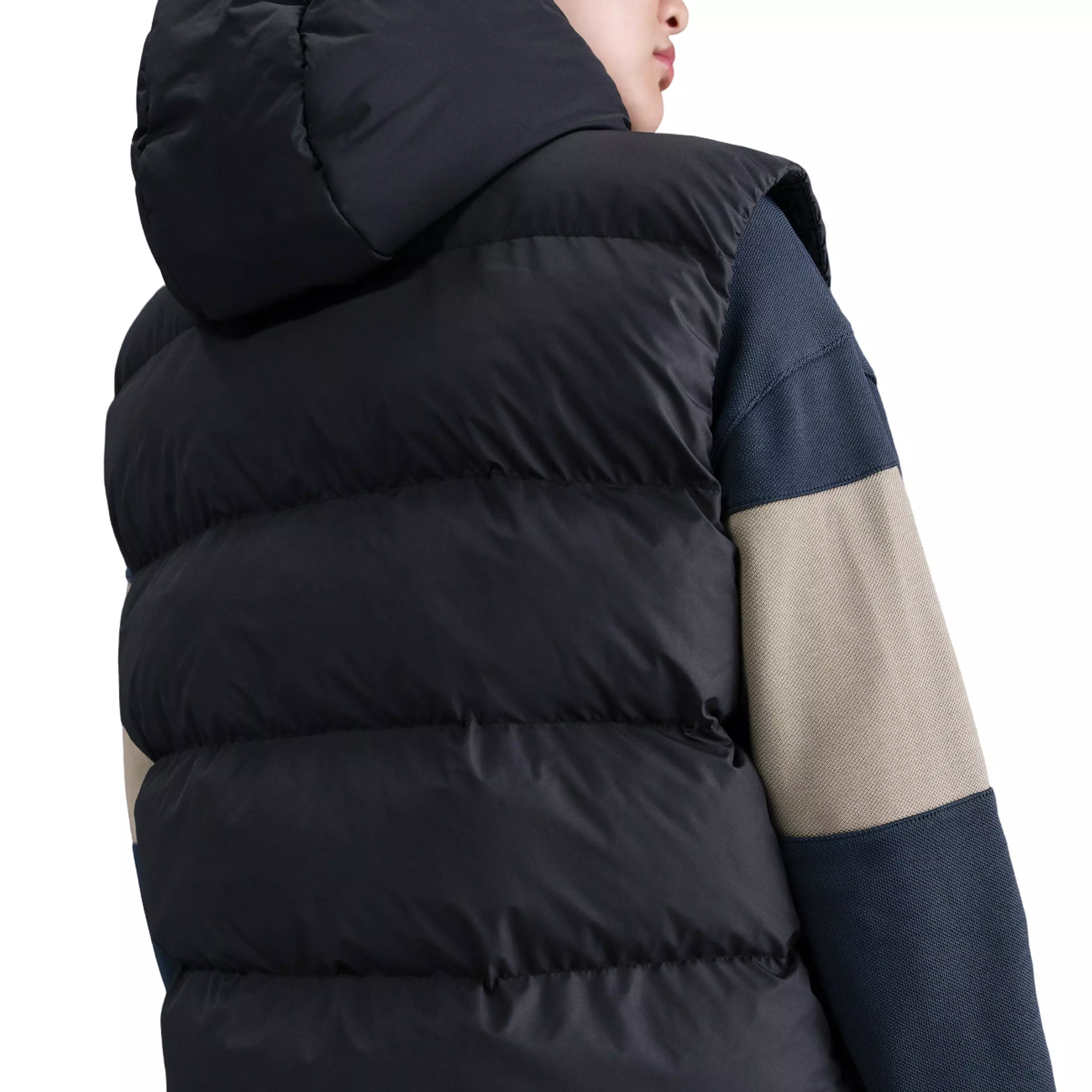 Nike Women's Sportswear Therma-FIT Vest -Black - BLACK