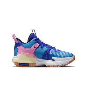 Nike LeBron Witness 7 "Hyper Royal/Blue Lightning/White/Black" Grade School Boys' Basketball Shoe