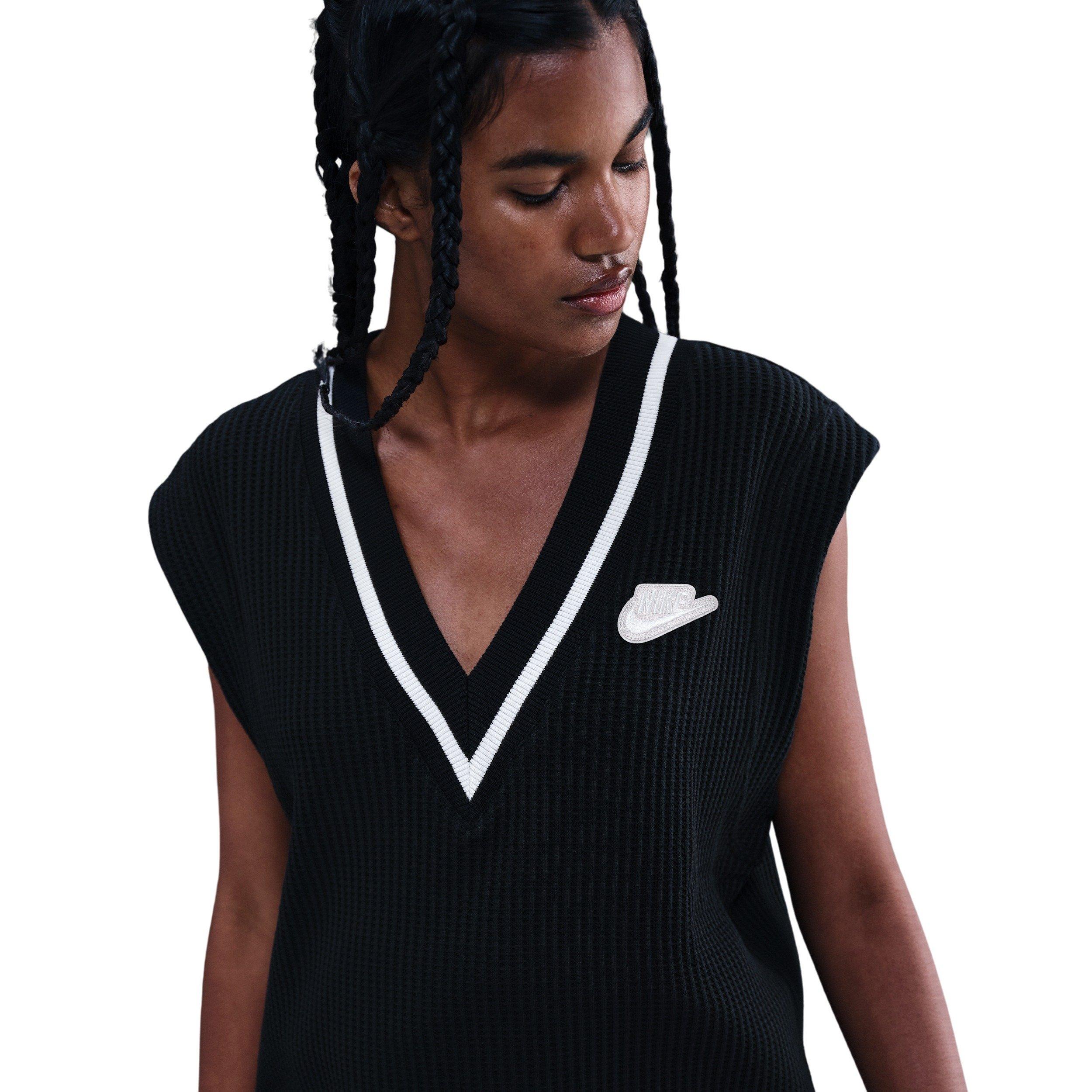 Nike Sportswear Women's V-Neck Knitted Vest - Black