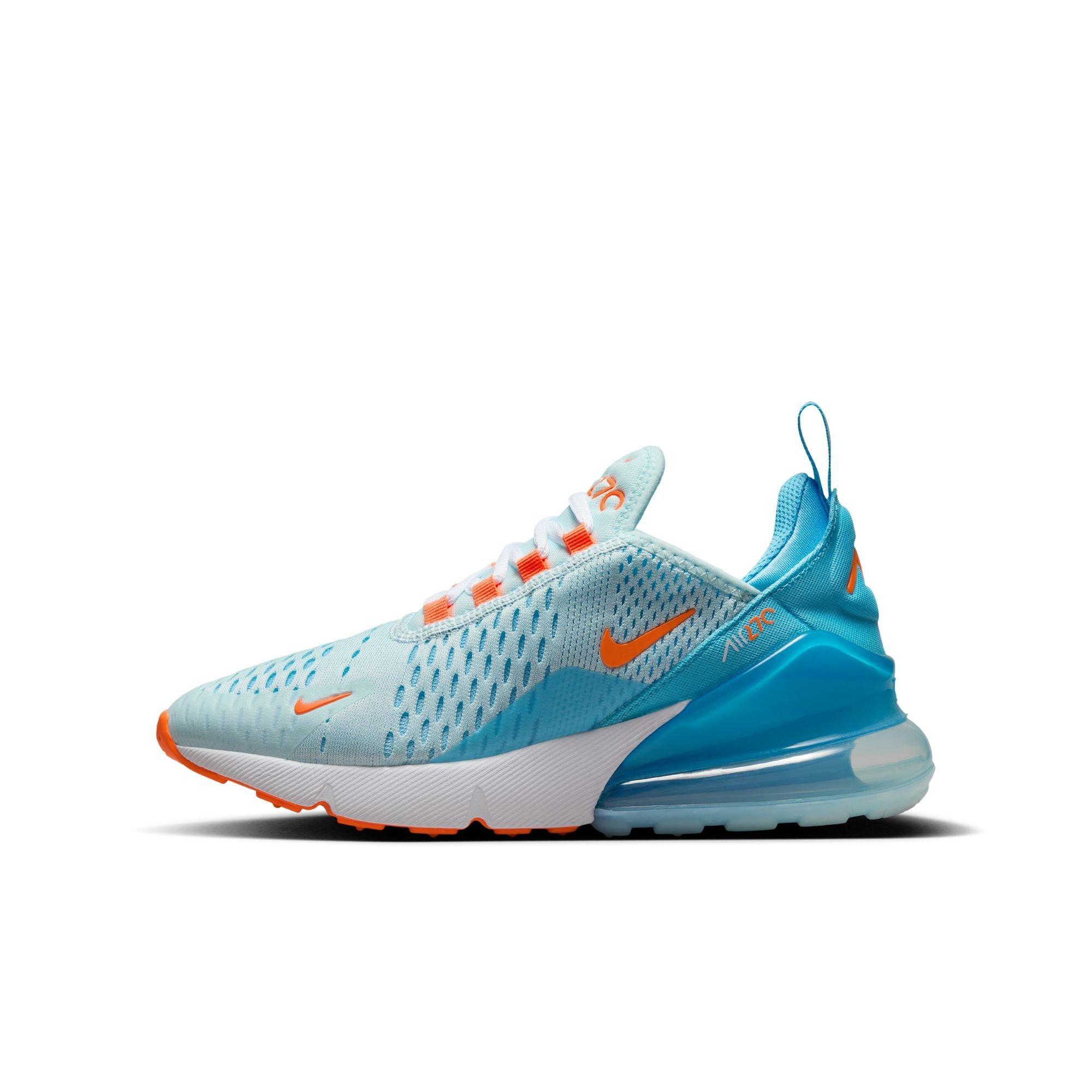 Casual Shoes Nike Air Max 270 Orange Blue And Pink Nike Air Max