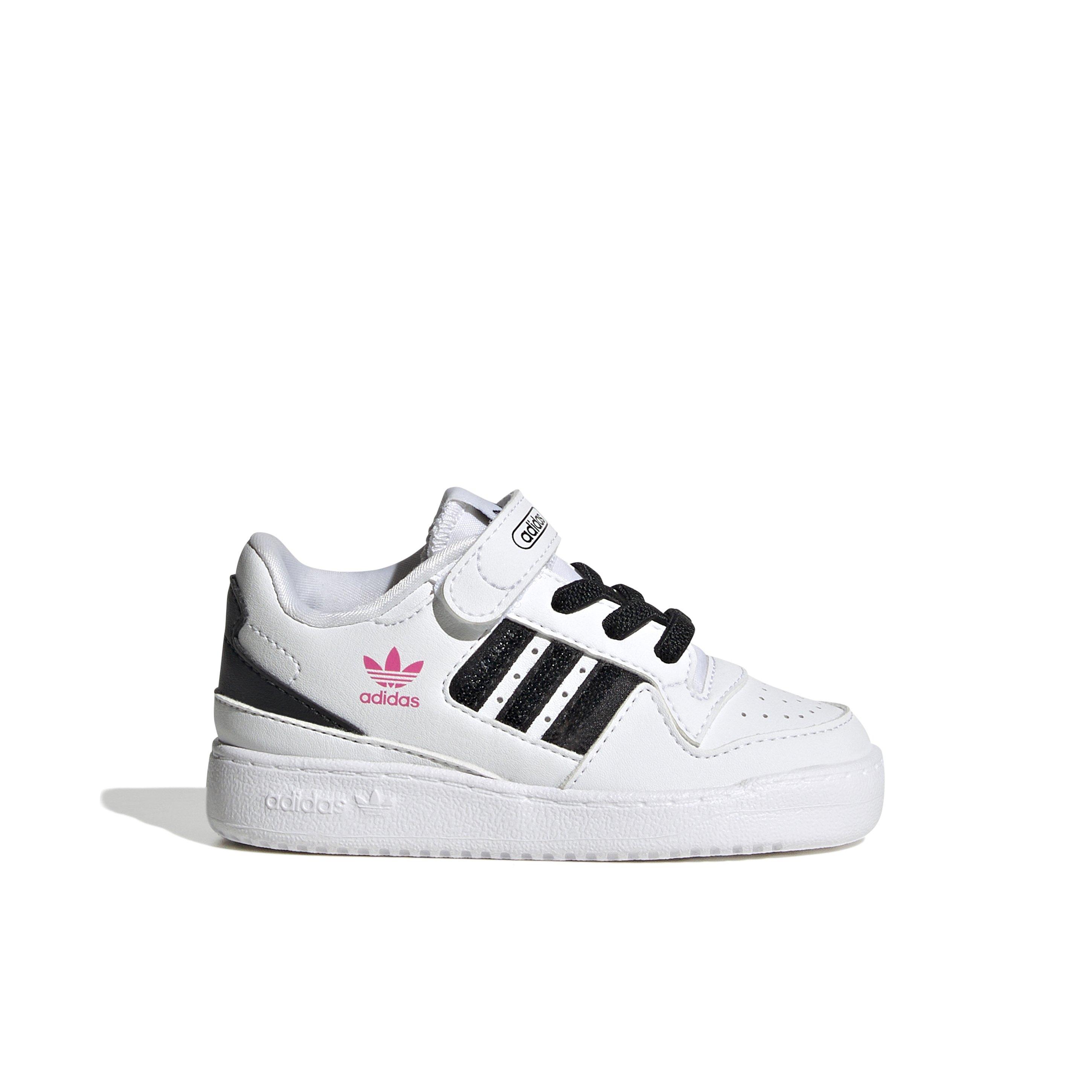 adidas Forum Low Ftwr White/Core Black/Pulse Magenta Infant