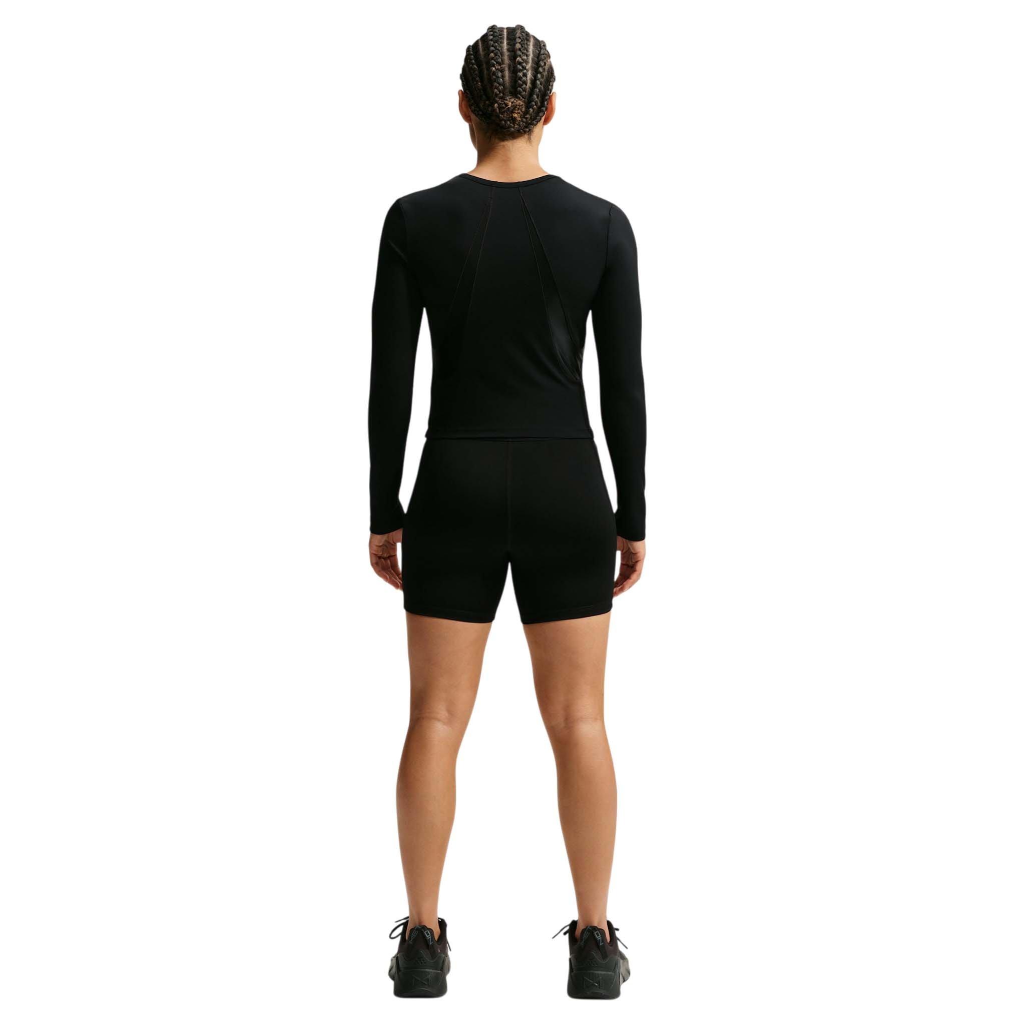 Nike Women's Pro Sculpt Dri-FIT Long Sleeve Top - Black - BLACK Thumbnail View 5