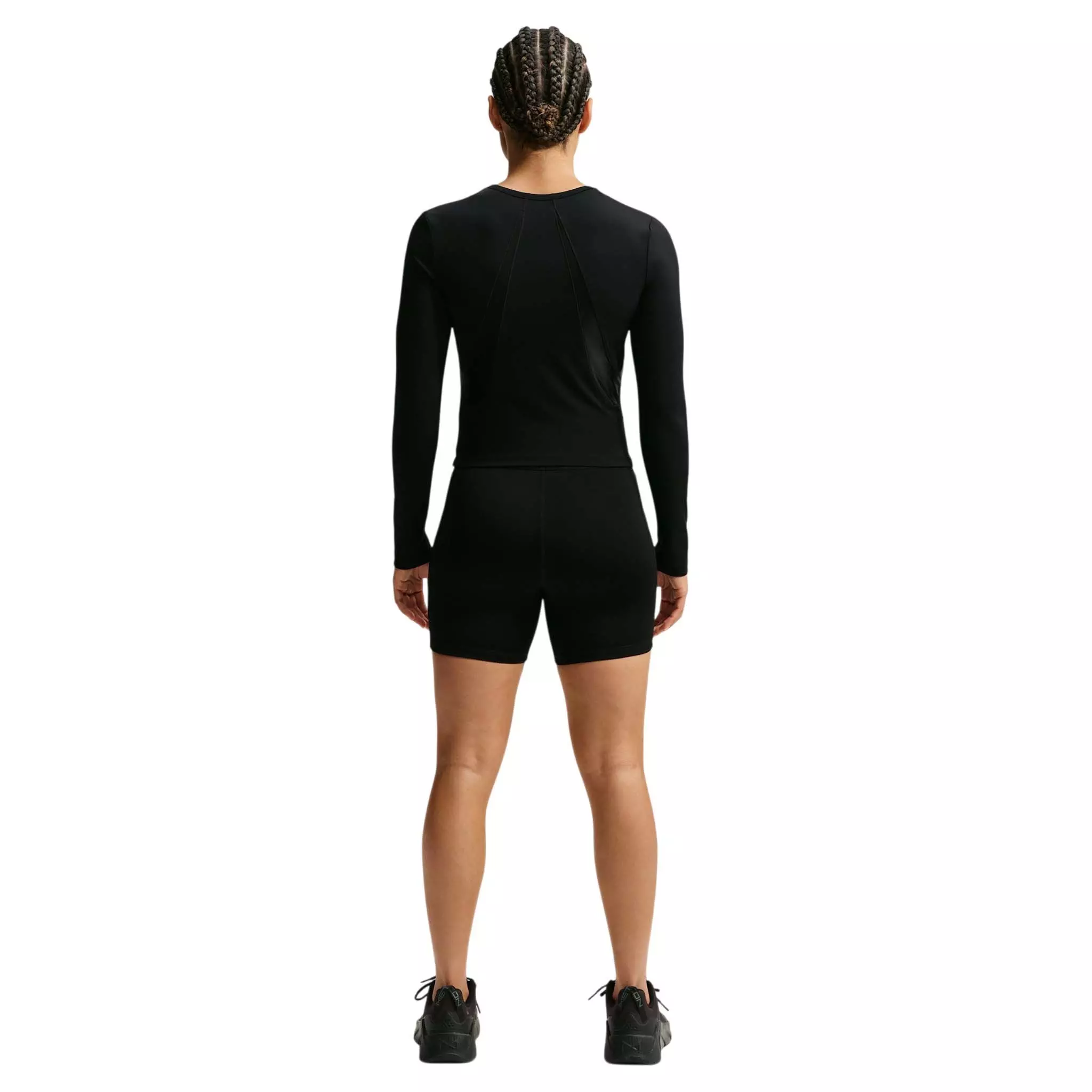 Nike Women's Pro Sculpt Dri-FIT Long Sleeve Top - Black - BLACK