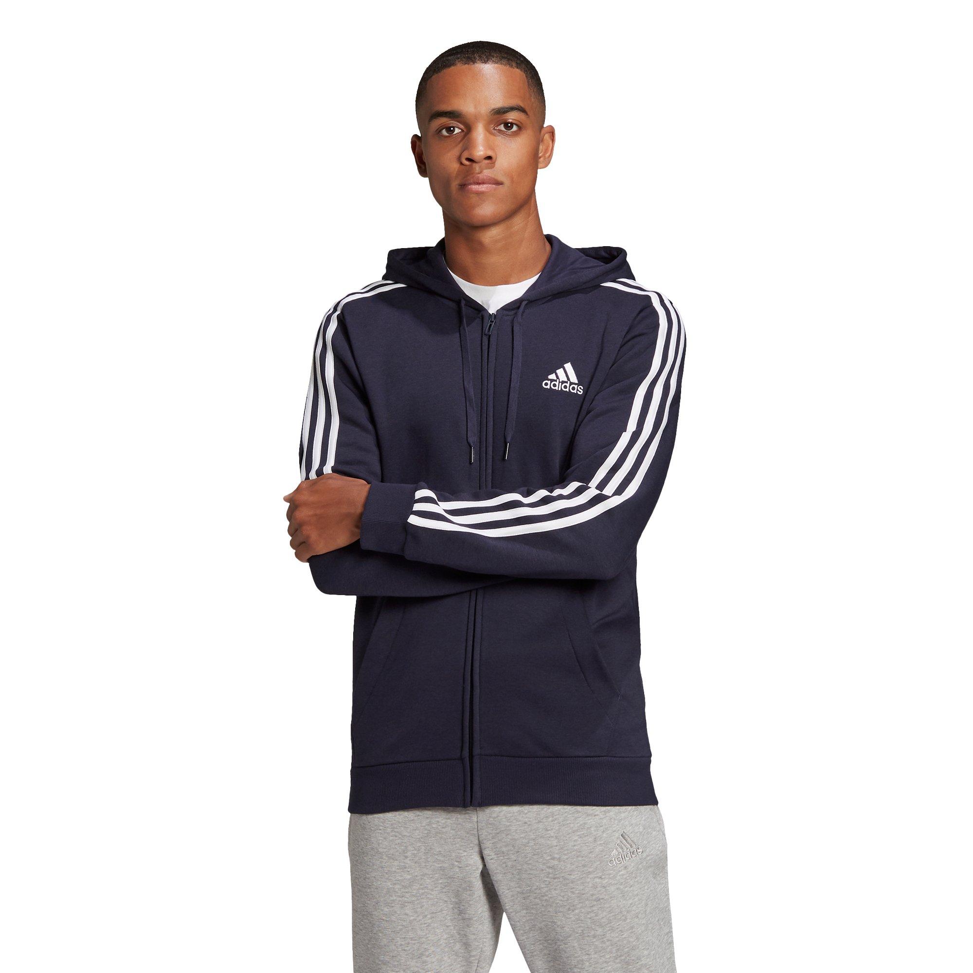 Adidas navy blue discount hoodie