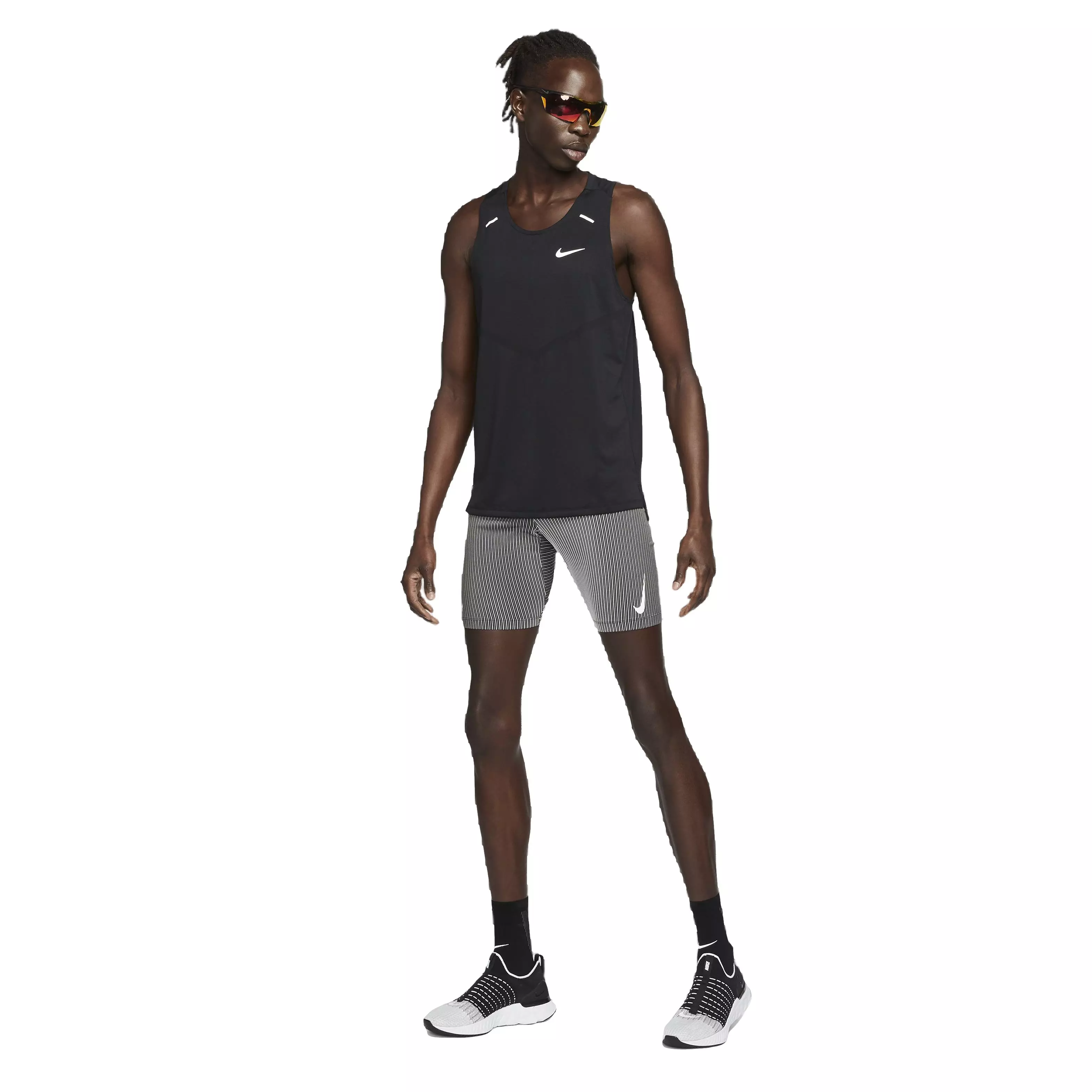 Nike Men's Dri-FIT Rise 365 Running Tank - BLACK