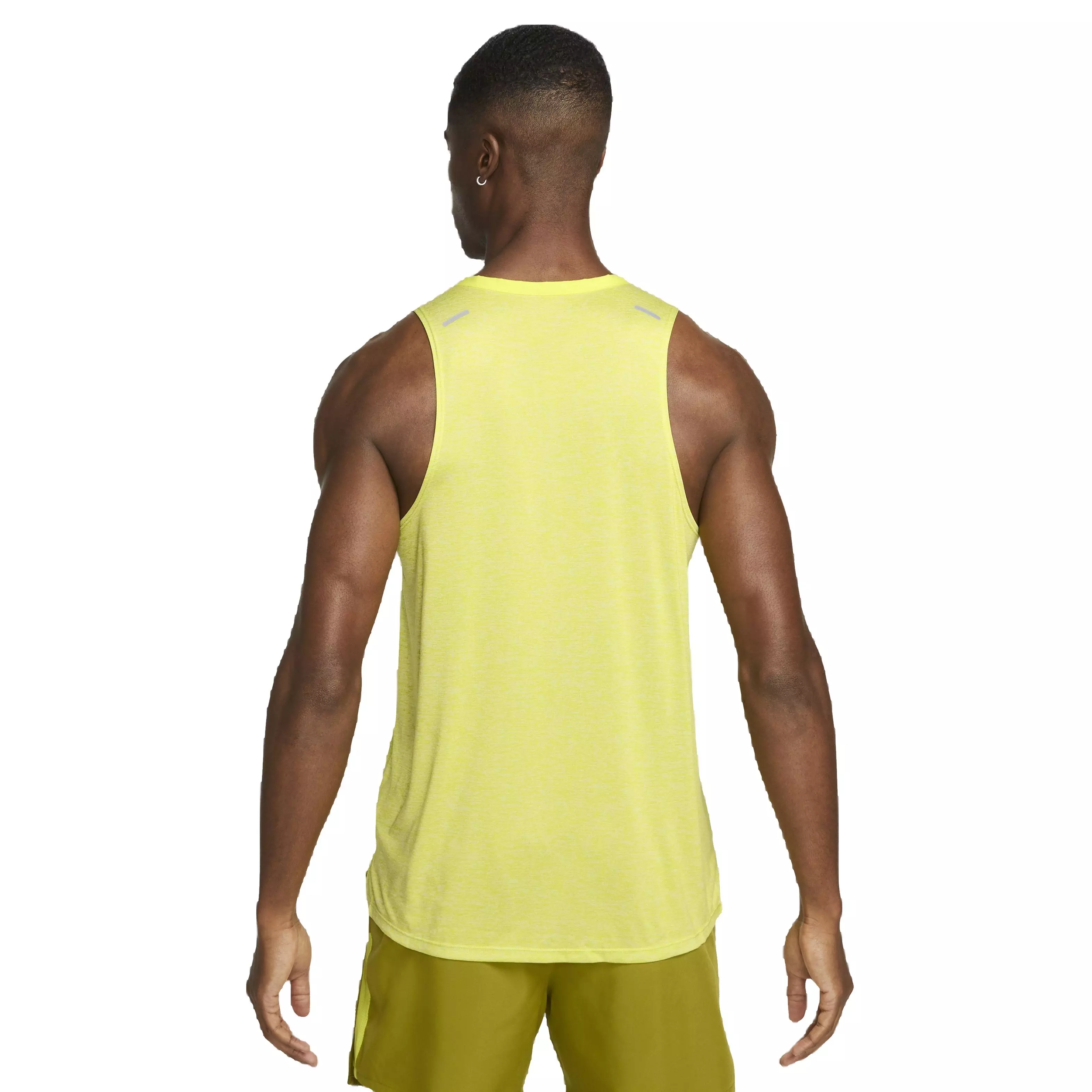 Nike Men's Dri-FIT Rise 365 Running Tank - GREEN