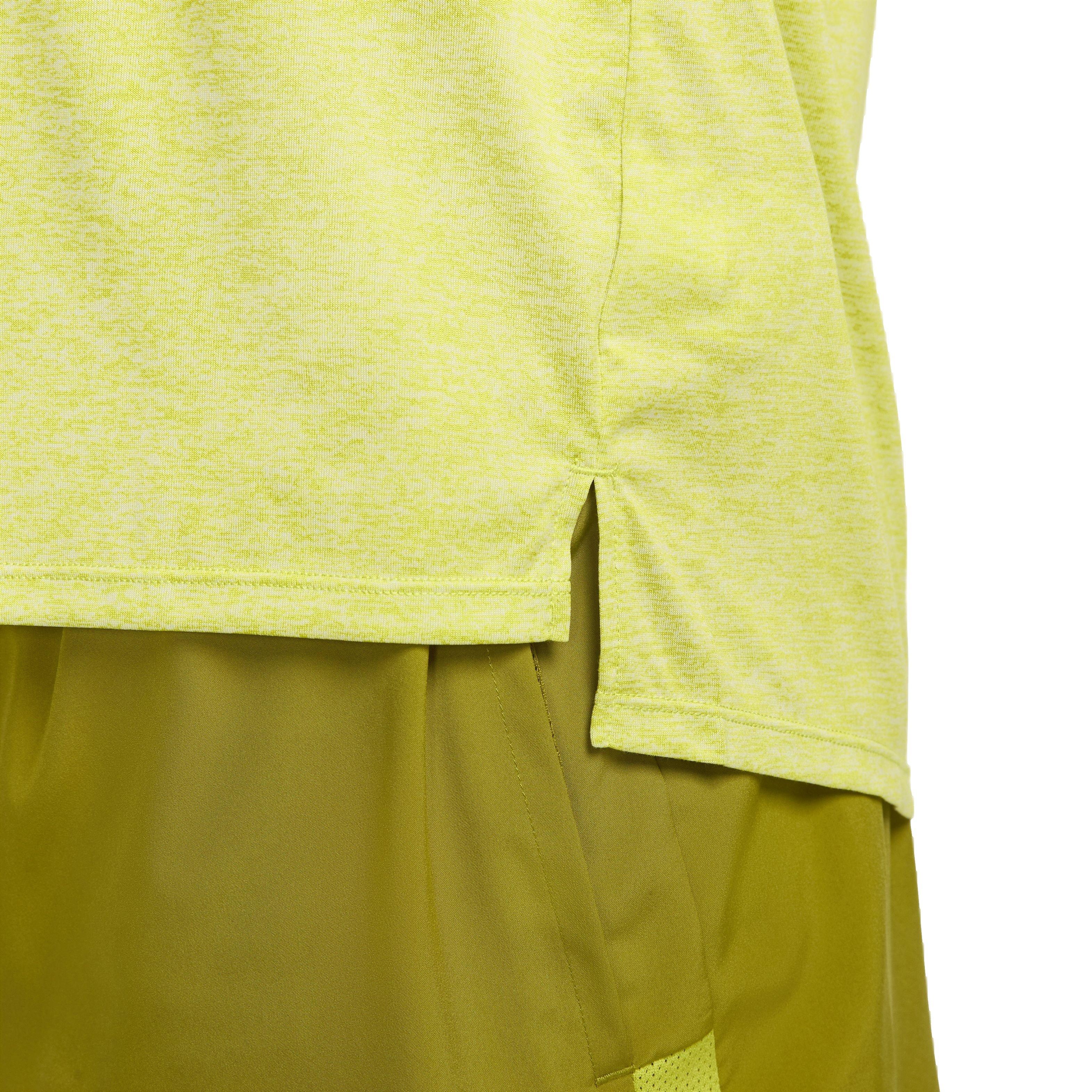 Nike Men's Dri-FIT Rise 365 Running Tank - GREEN Thumbnail View 4