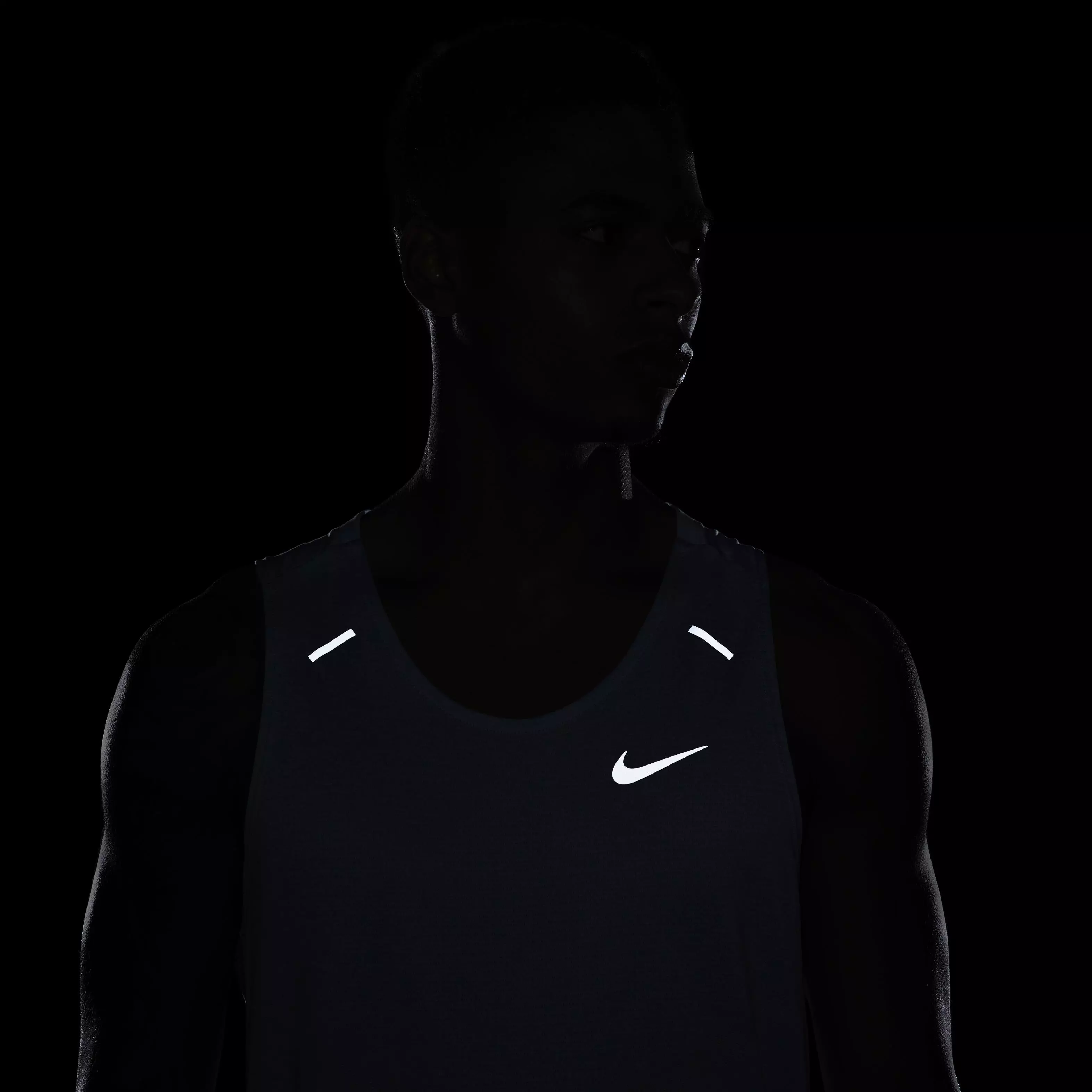 Nike Men's Dri-FIT Rise 365 Running Tank - BLUE