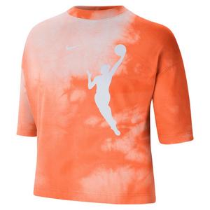 Nike Women's Team 13 WNBA Boxy Crew-Neck T-Shirt -Orange