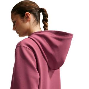 Nike Women's Studio Fleece Sport Dri-FIT Full-Zip Jacket - Pink Smoke - PINK SMOKE