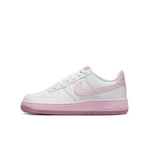 Nike Air Force 1 "White/Elemental Pink/Medium Soft Pink/Pink Foam" Grade School Girls' Shoe