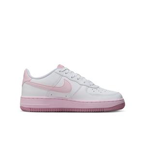Nike Air Force 1 "White/Elemental Pink/Medium Soft Pink/Pink Foam" Grade School Girls' Shoe