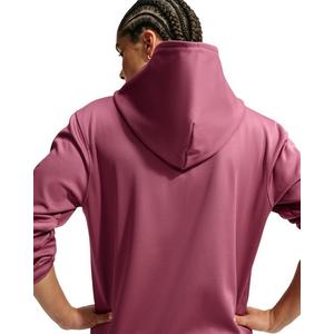 Nike Women's Studio Fleece Sport Therma-FIT Full-Zip Hooded Jacket - Pink - PINK