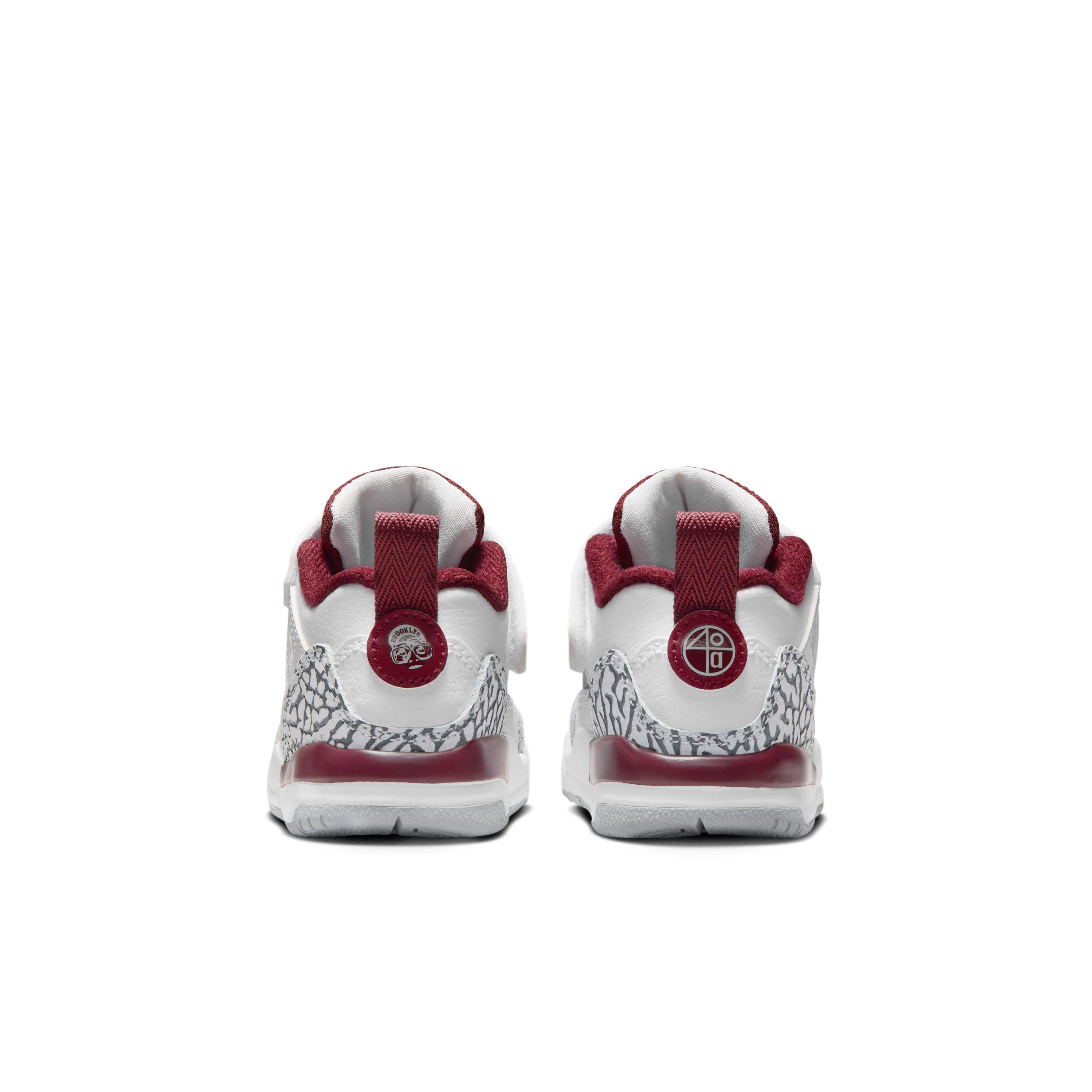 Jordan Spizike Low Toddler Boys'"White/Wolf Grey/Anthracite/Team Red" Shoe