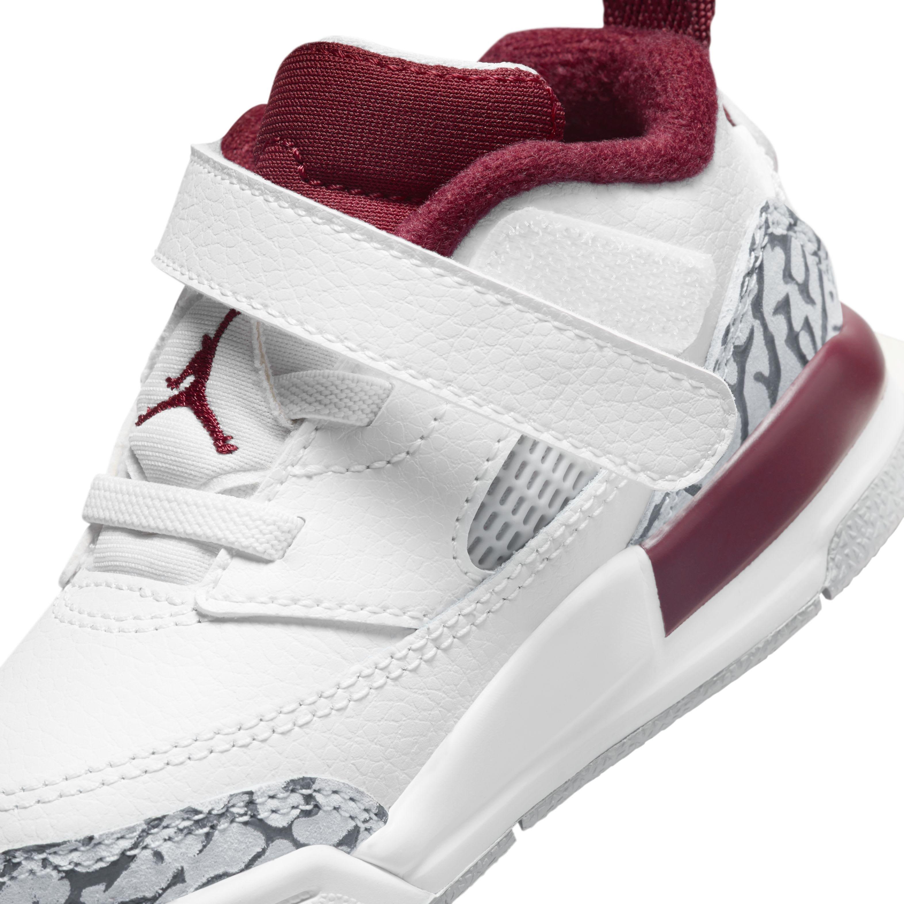 Jordan Spizike Low Toddler Boys'"White/Wolf Grey/Anthracite/Team Red" Shoe