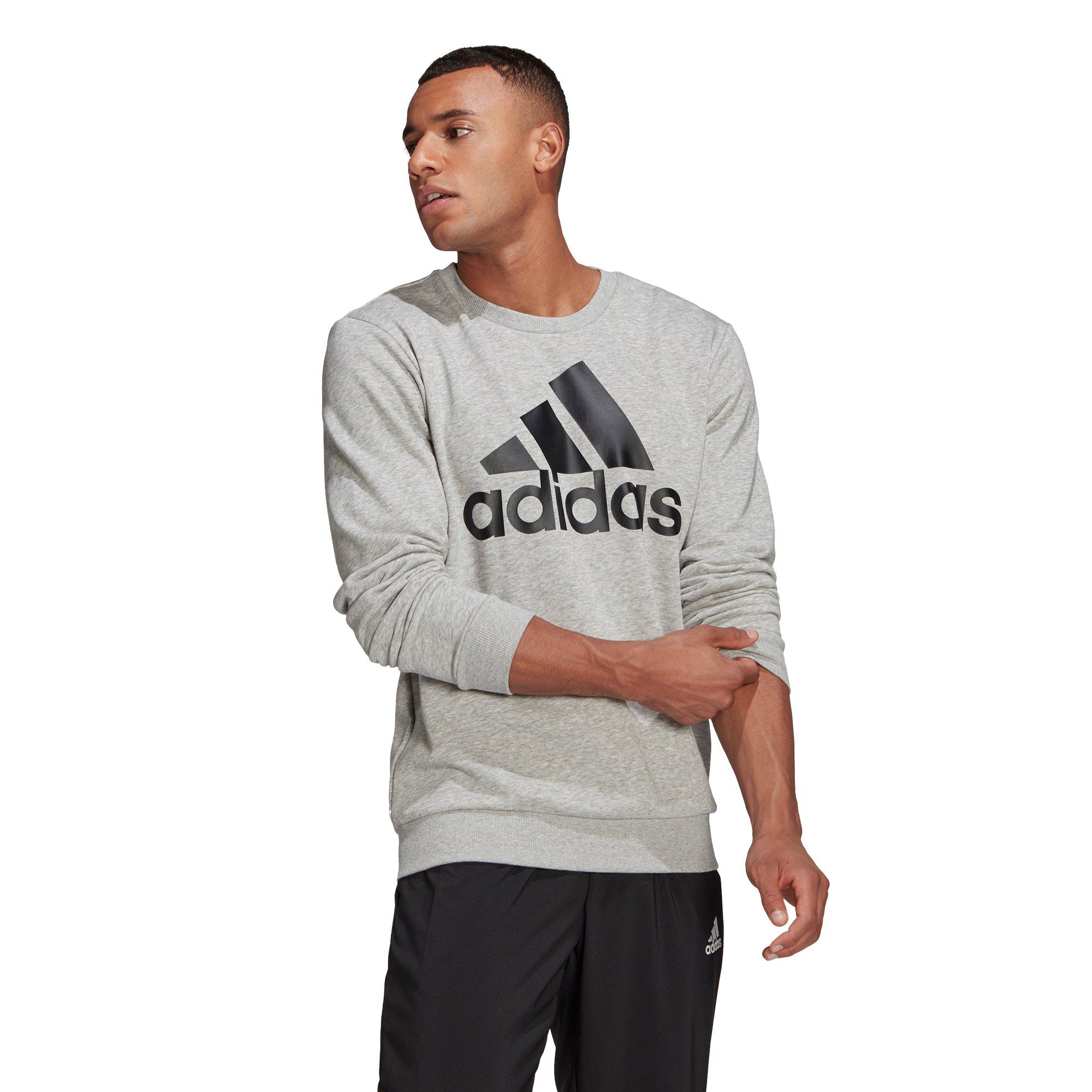 adidas Essentials Big Logo Sweatshirt - Grey