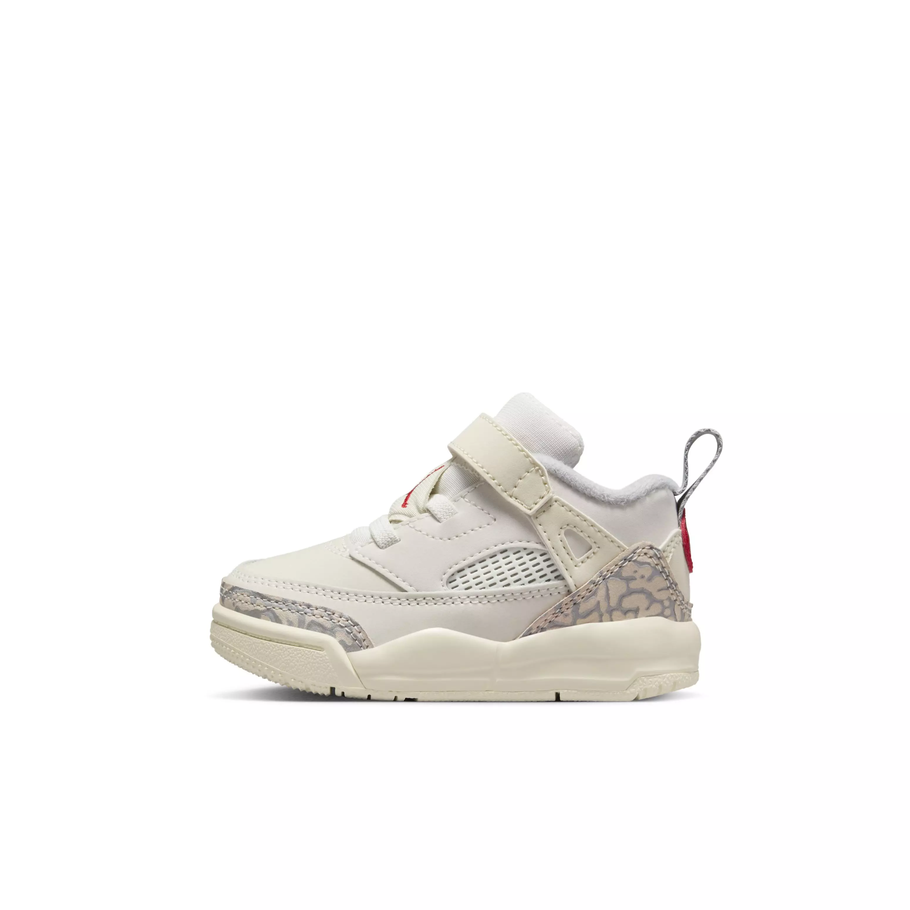 Jordan Spizike Low "Sail/Coconut Milk/Sandstone/University Red" Infant Boys' Shoe - SAIL/MILK/SANDSTONE/RED