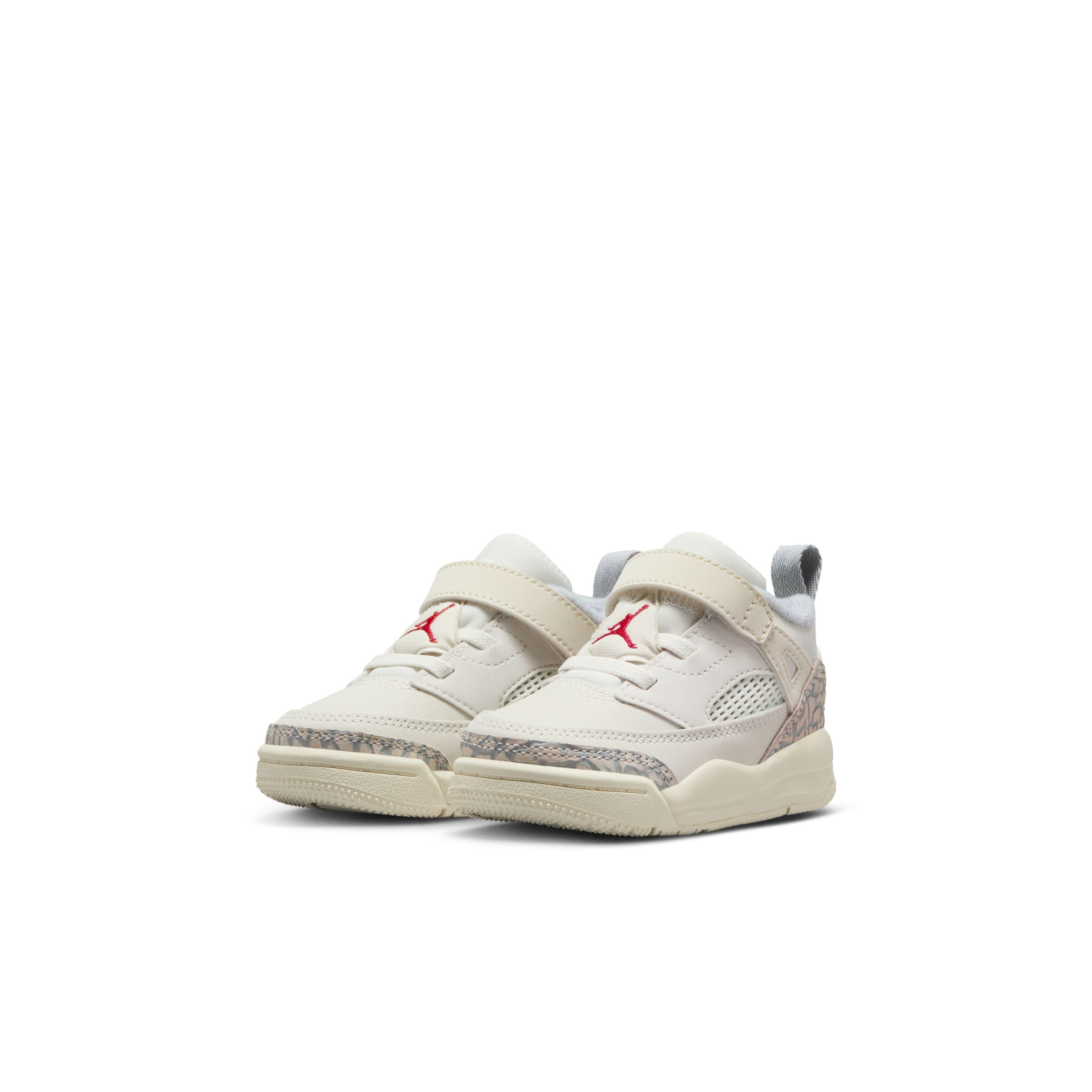 Jordan Spizike Low Infant Boys' "Sail/Coconut Milk/Sandstone/University Red" Shoe