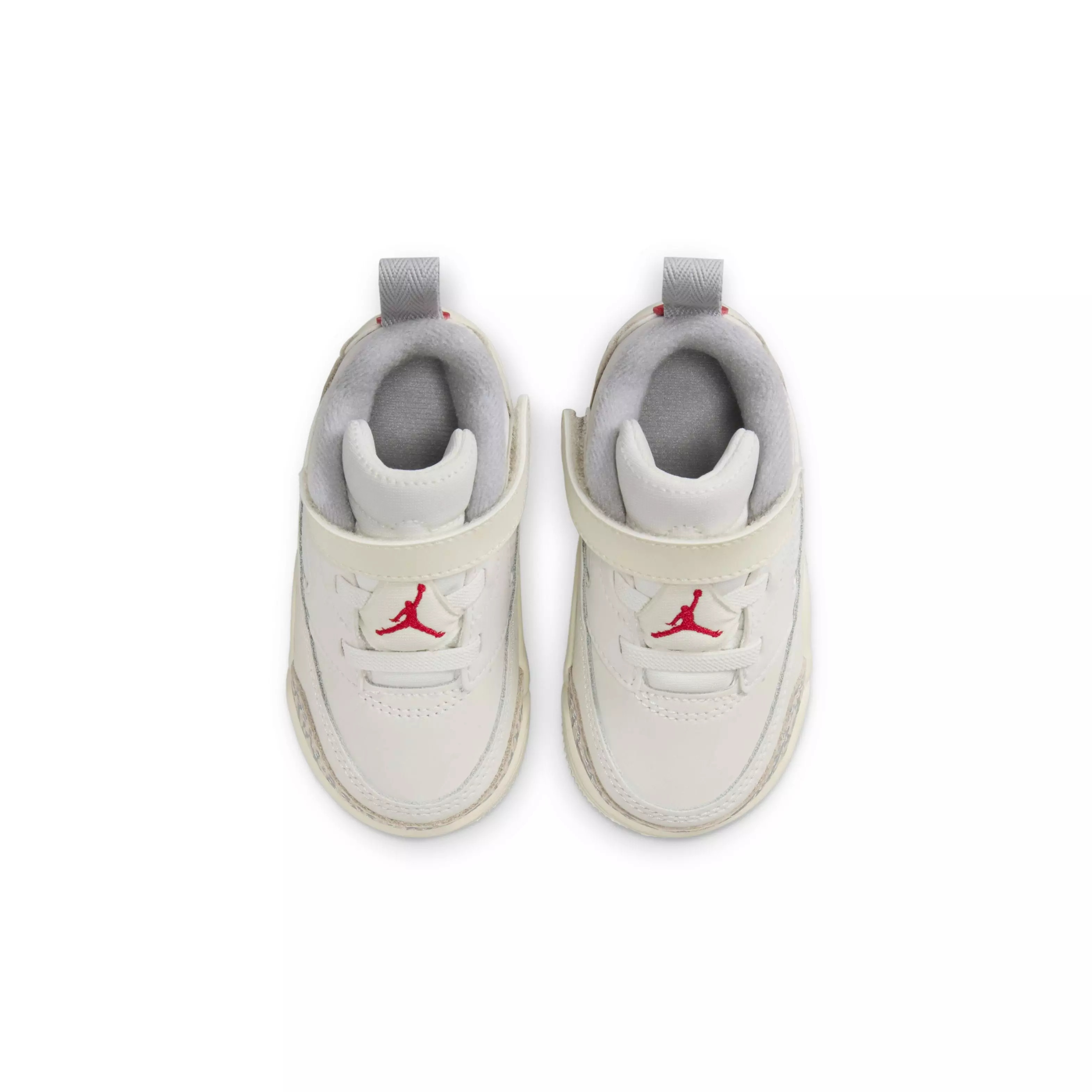 Jordan Spizike Low "Sail/Coconut Milk/Sandstone/University Red" Infant Boys' Shoe - SAIL/MILK/SANDSTONE/RED
