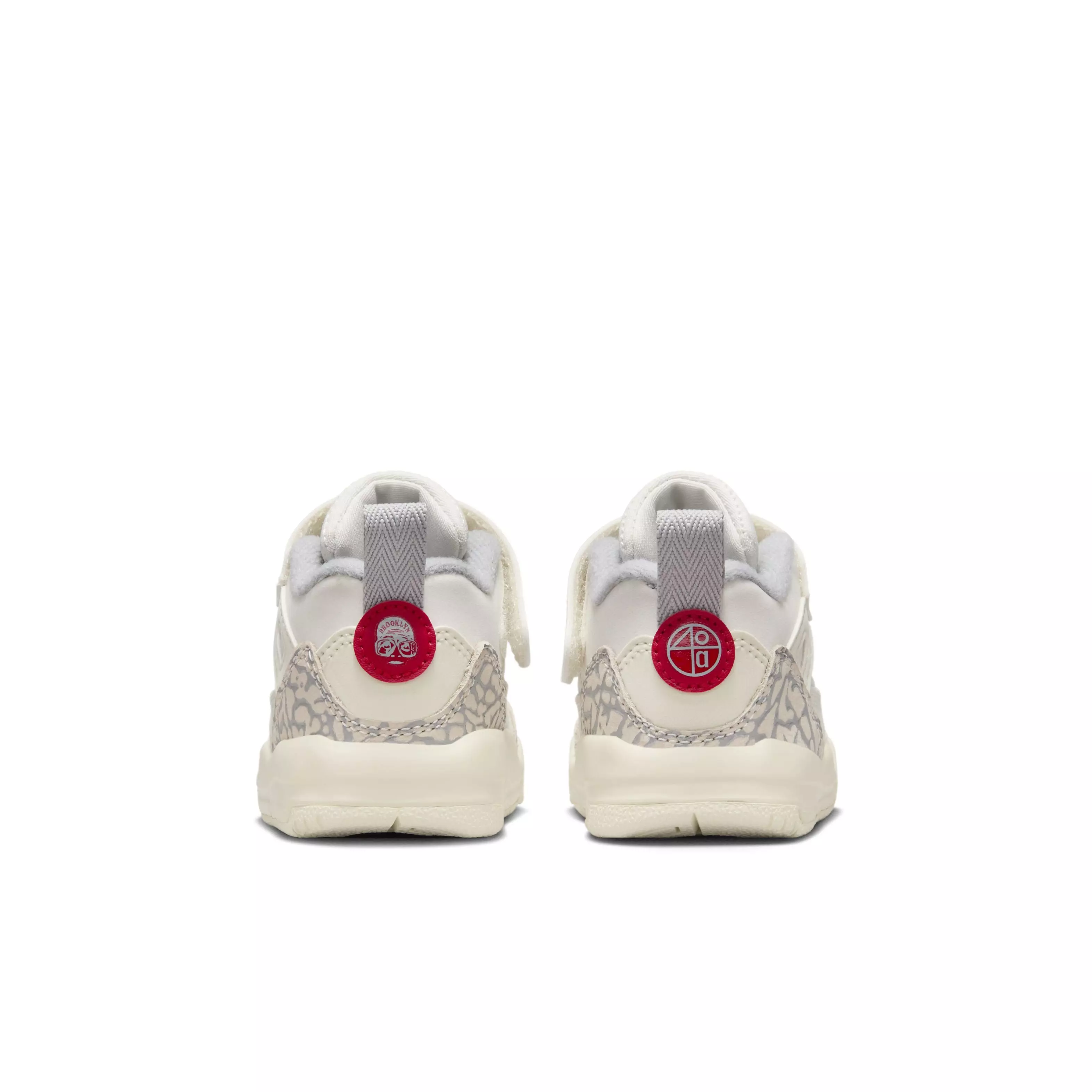 Jordan Spizike Low "Sail/Coconut Milk/Sandstone/University Red" Infant Boys' Shoe - SAIL/MILK/SANDSTONE/RED