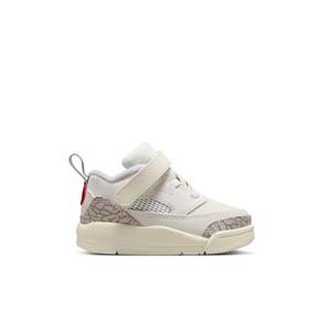 Jordan Spizike Low "Sail/Coconut Milk/Sandstone/University Red" Infant Boys' Shoe