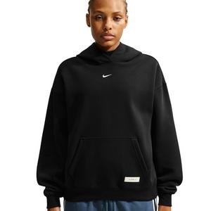 Nike Women's Therma-FIT Basketball Performance Hoodie - Black - BLACK