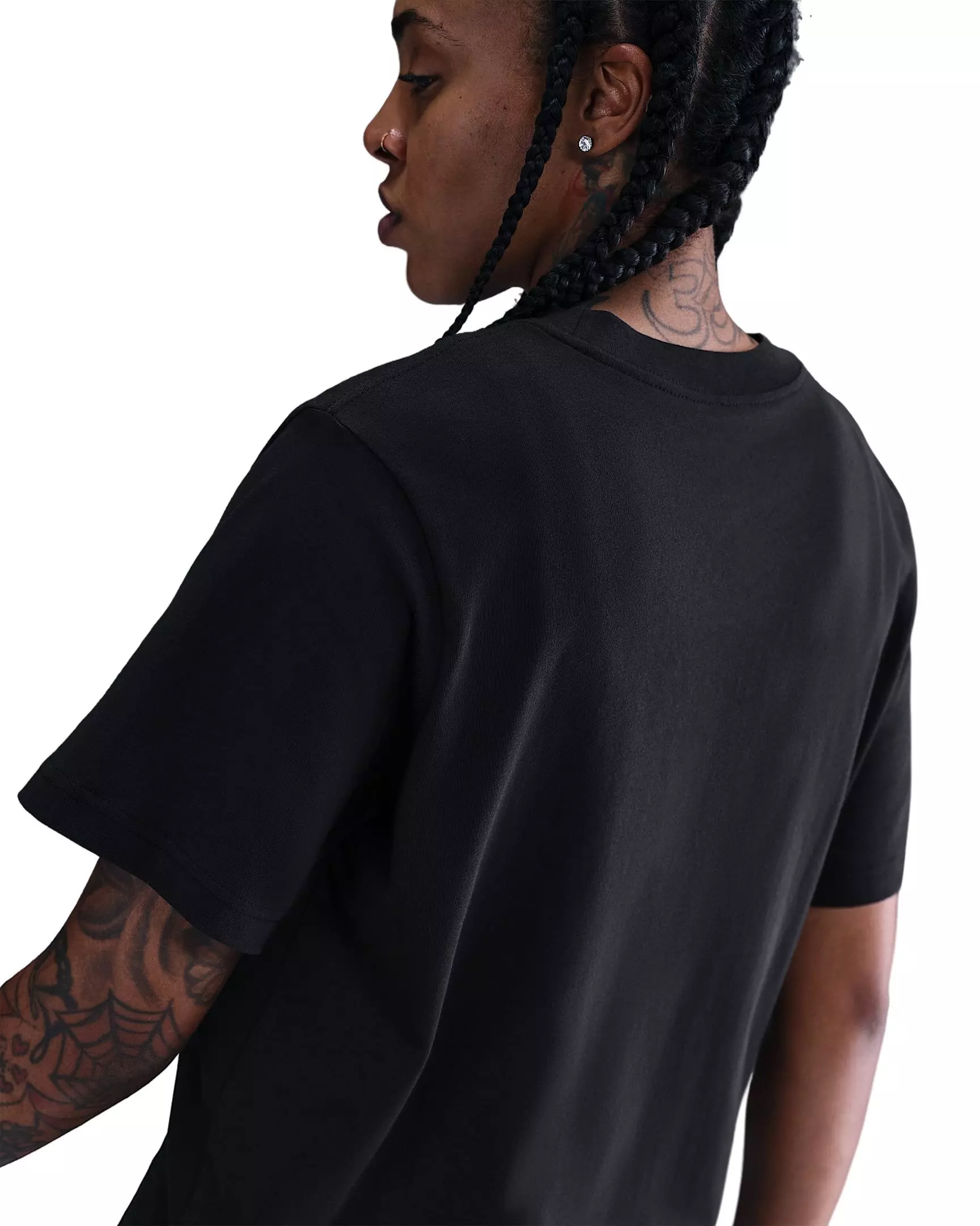 Nike Women's Basketball Photo Tee - Black - BLACK