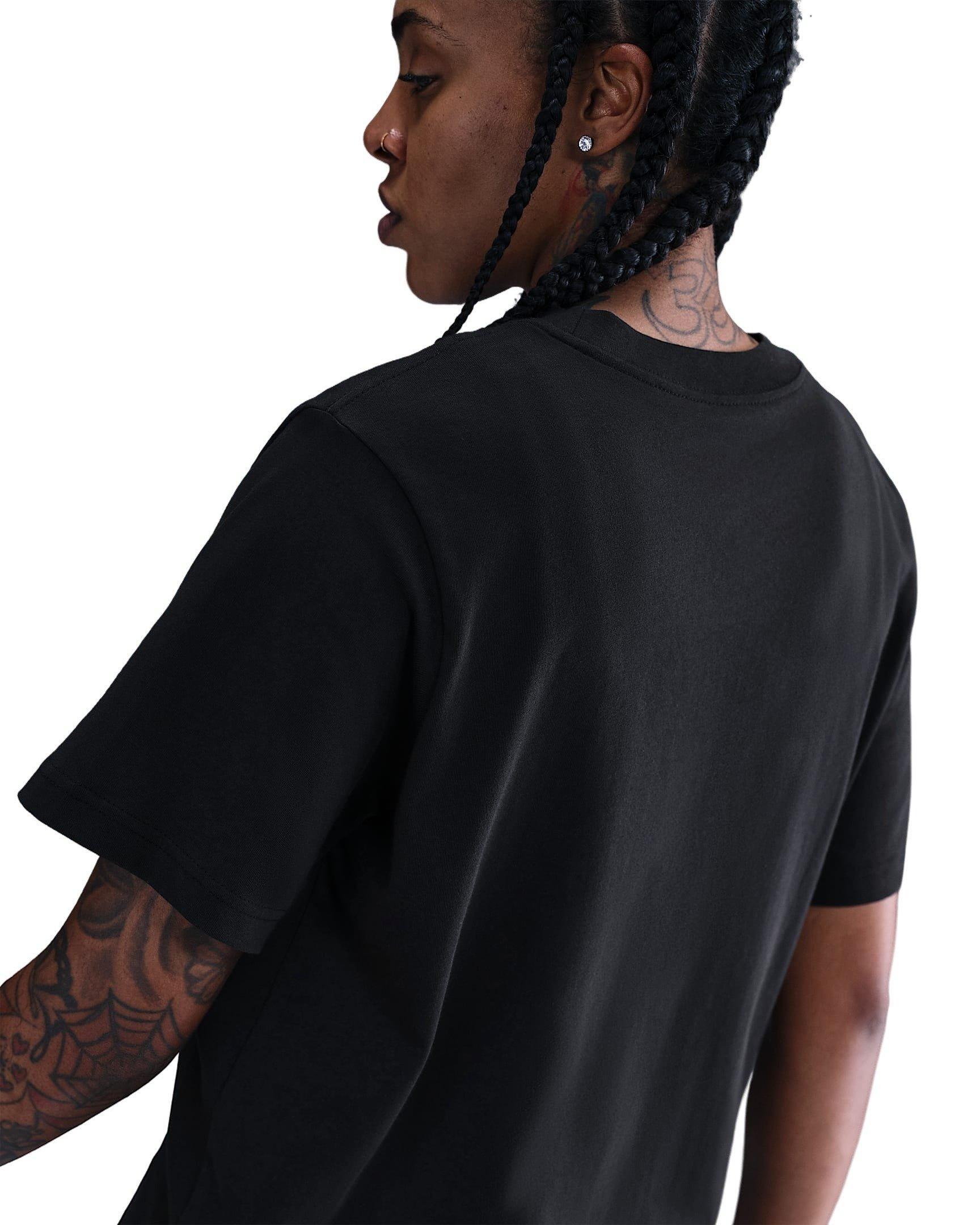 Nike Women's Basketball Photo Tee -Black - BLACK Thumbnail View 2