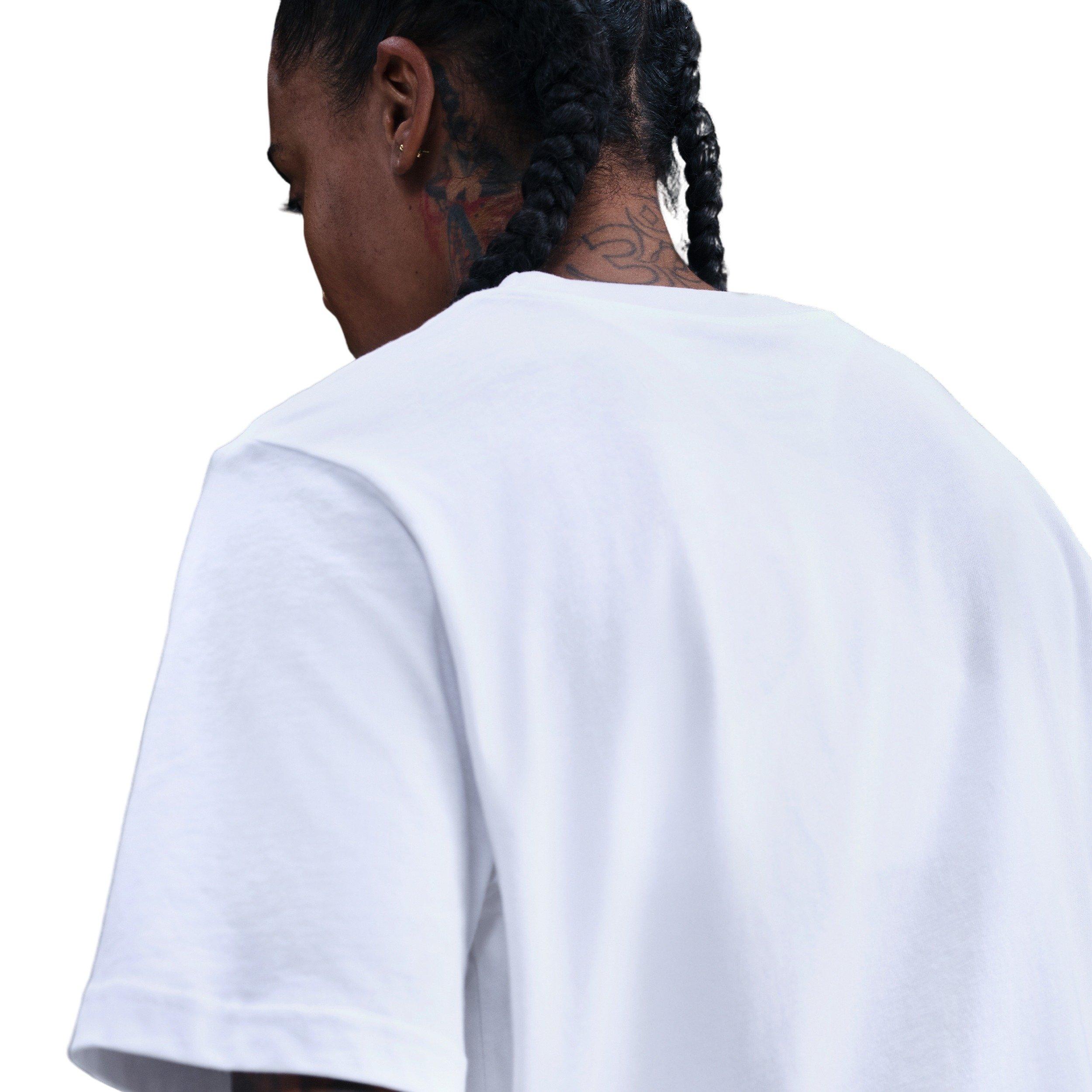 Nike Women's Basketball Photo Tee - White - WHITE Thumbnail View 2