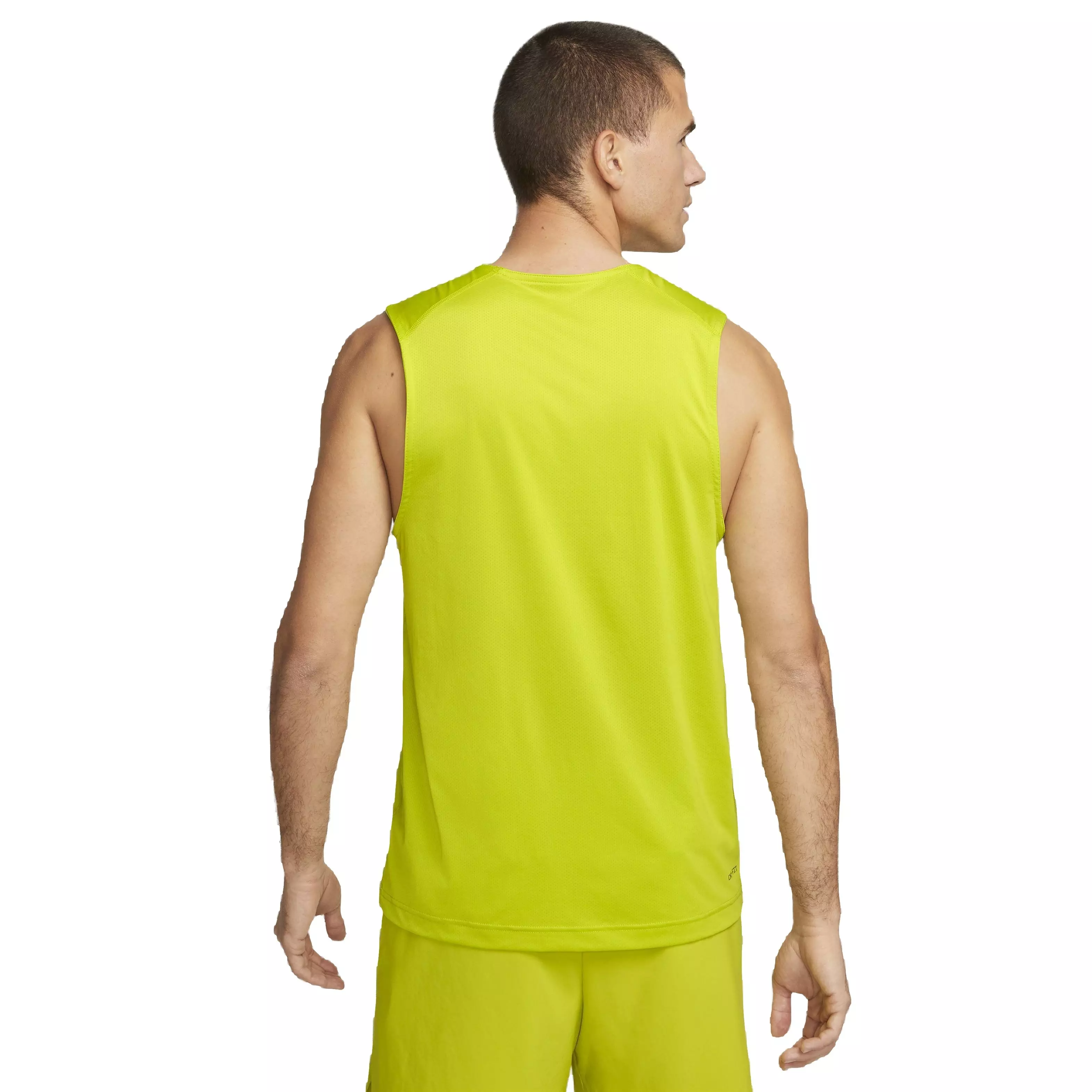 Nike Men's Dri-FIT Ready Fitness Tank - GREEN