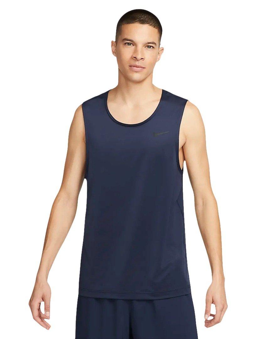 Nike Men's Dri-FIT Ready Fitness Tank - BLUE Thumbnail View 1