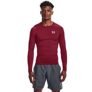 Under Armour Mens Charged Compression Long Sleeve Top (Graphite/Stealt