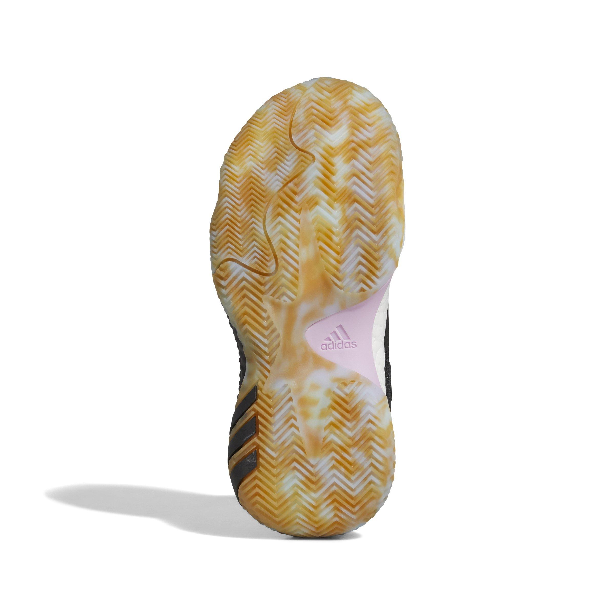 adidas Harden Vol. 6 "Core Black/Core Black/Bliss Blue" Grade School Boys' Basketball Shoe - BLACK/BLACK/BLUE Thumbnail View 6