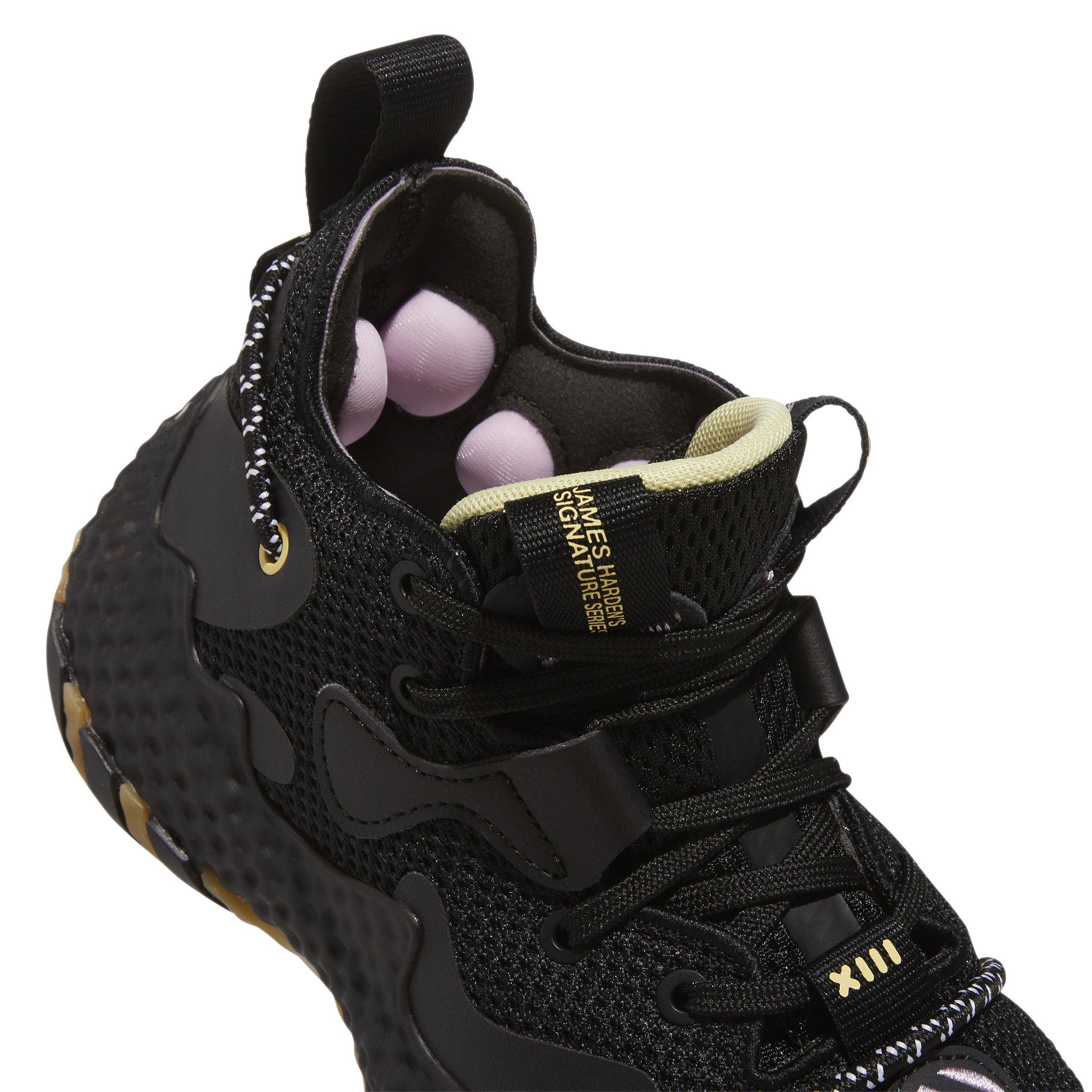 adidas Harden Vol. 6 "Core Black/Core Black/Bliss Blue" Grade School Boys' Basketball Shoe - BLACK/BLACK/BLUE Thumbnail View 7