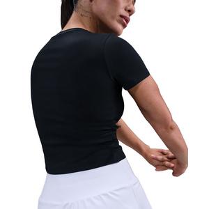 Nike Women's One Dri-FIT Short-Sleeve Top -Black