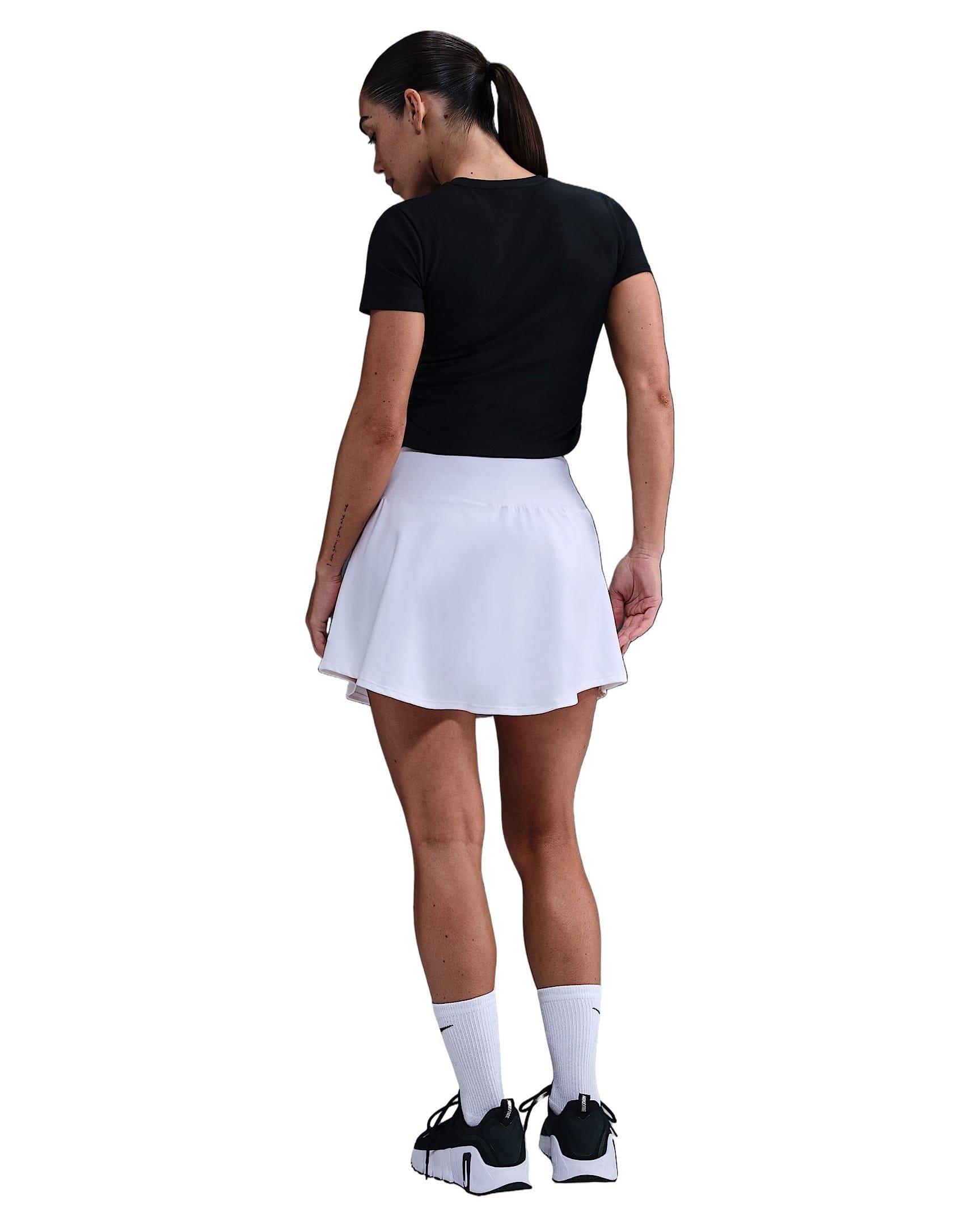 Nike Women's One Dri-FIT Short-Sleeve Top -Black - BLACK Thumbnail View 5