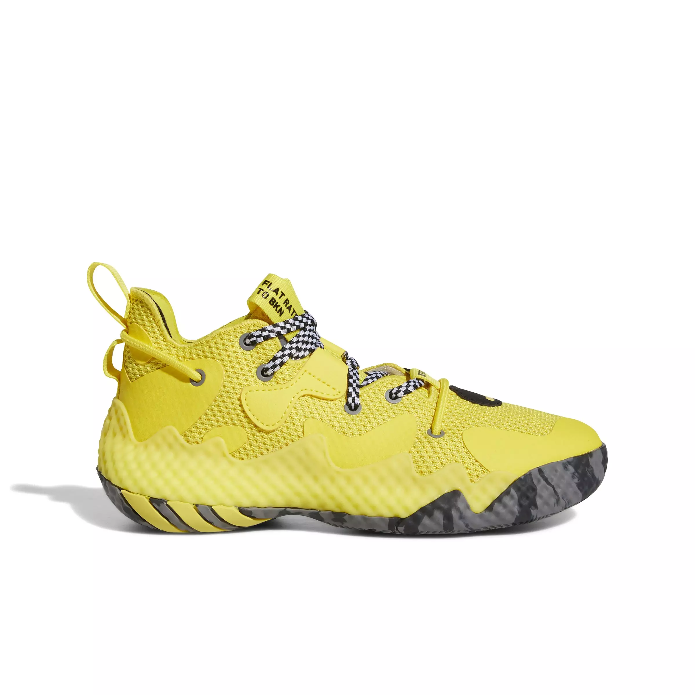 adidas Harden Vol. 6 Imp Yellow/Imp Yellow/Core Black Grade School Boys'  Basketball Shoe - Hibbett