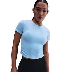 Nike Women's One Dri-FIT Short-Sleeve Top -Lt Blue