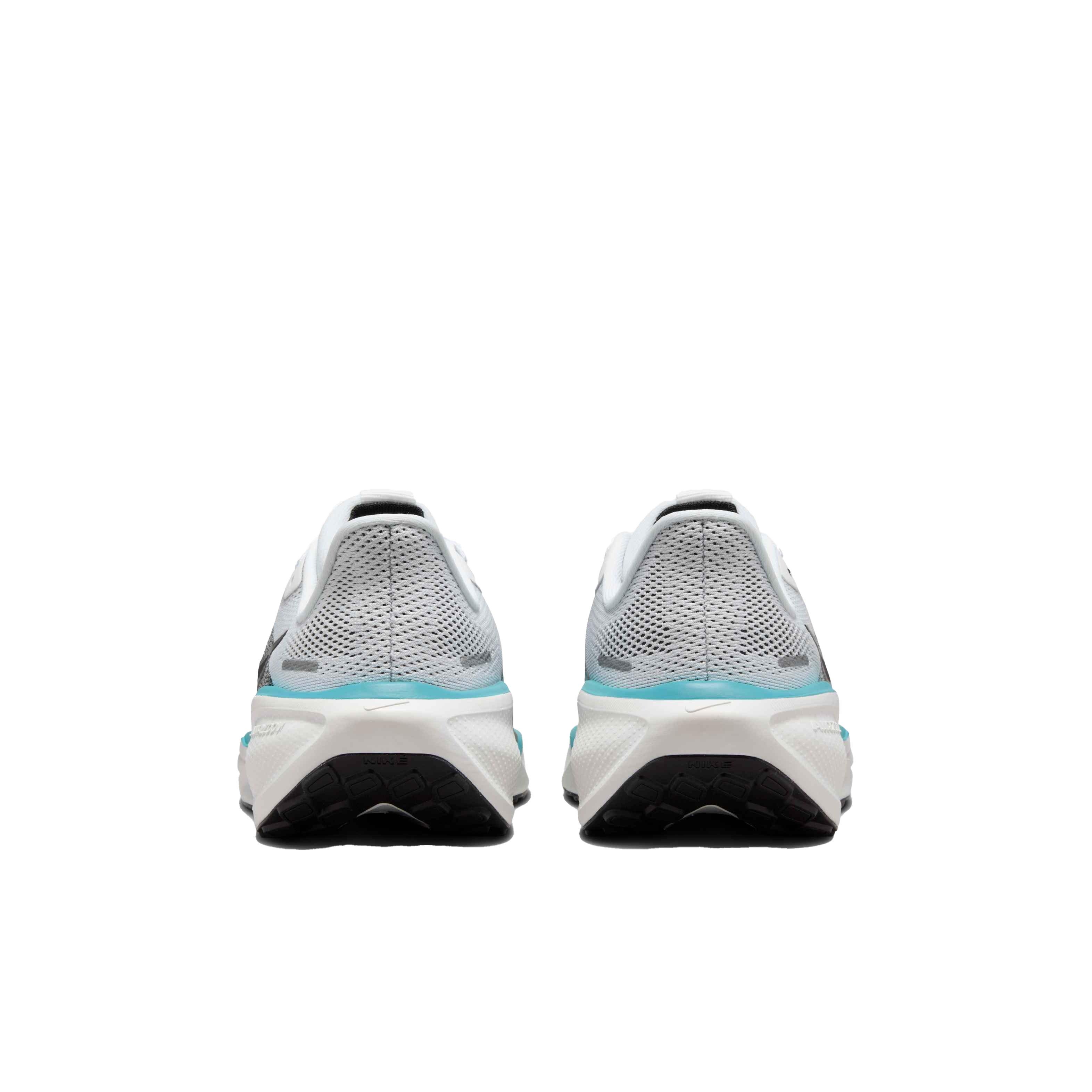 Nike Pegasus 41 Grade School Boys' "White/Black/Dusty Cactus/Glacier Blue" Running Shoe