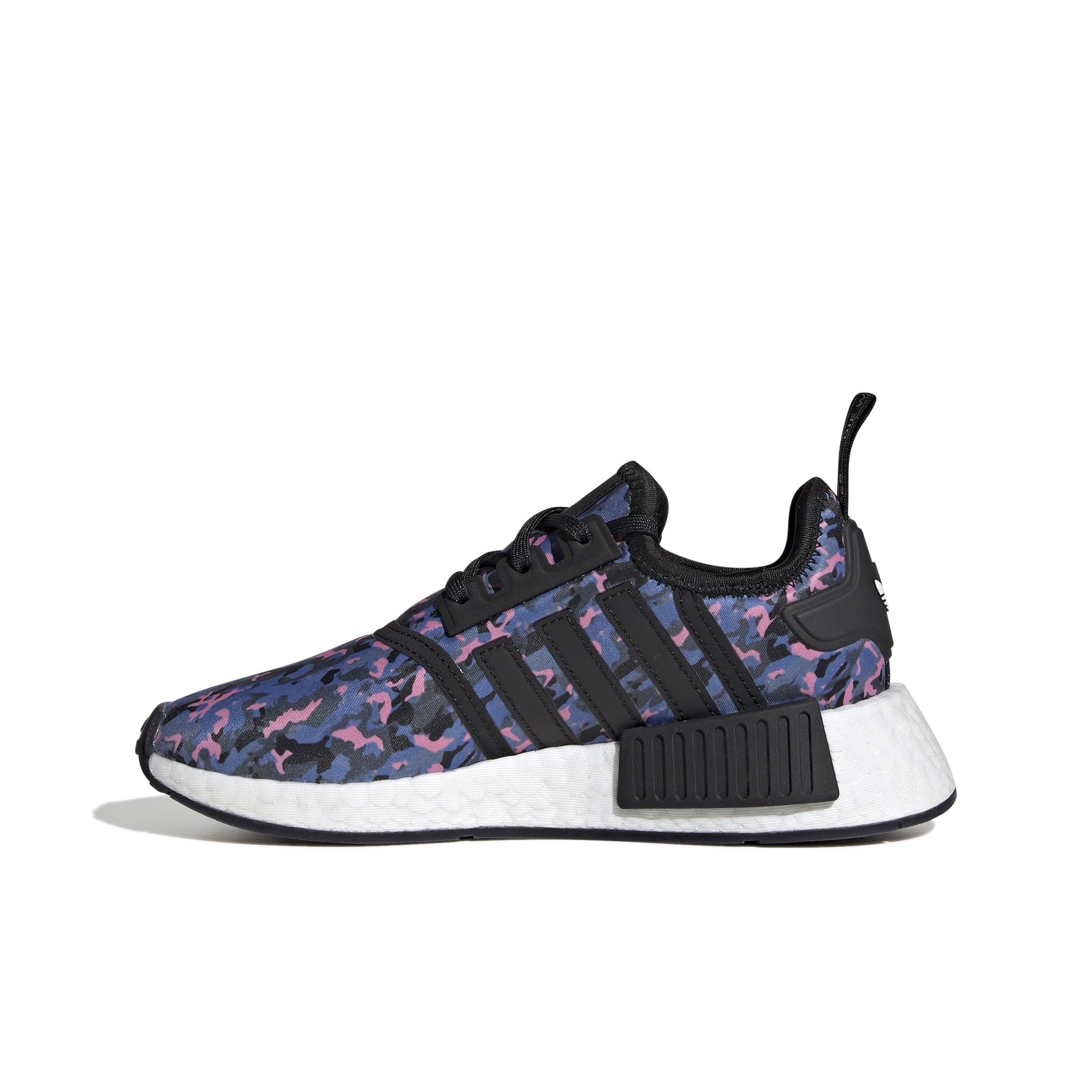 adidas Originals NMD_R1 Grade School Girls' "Core Black/Ftwr White/Core Black" Shoe