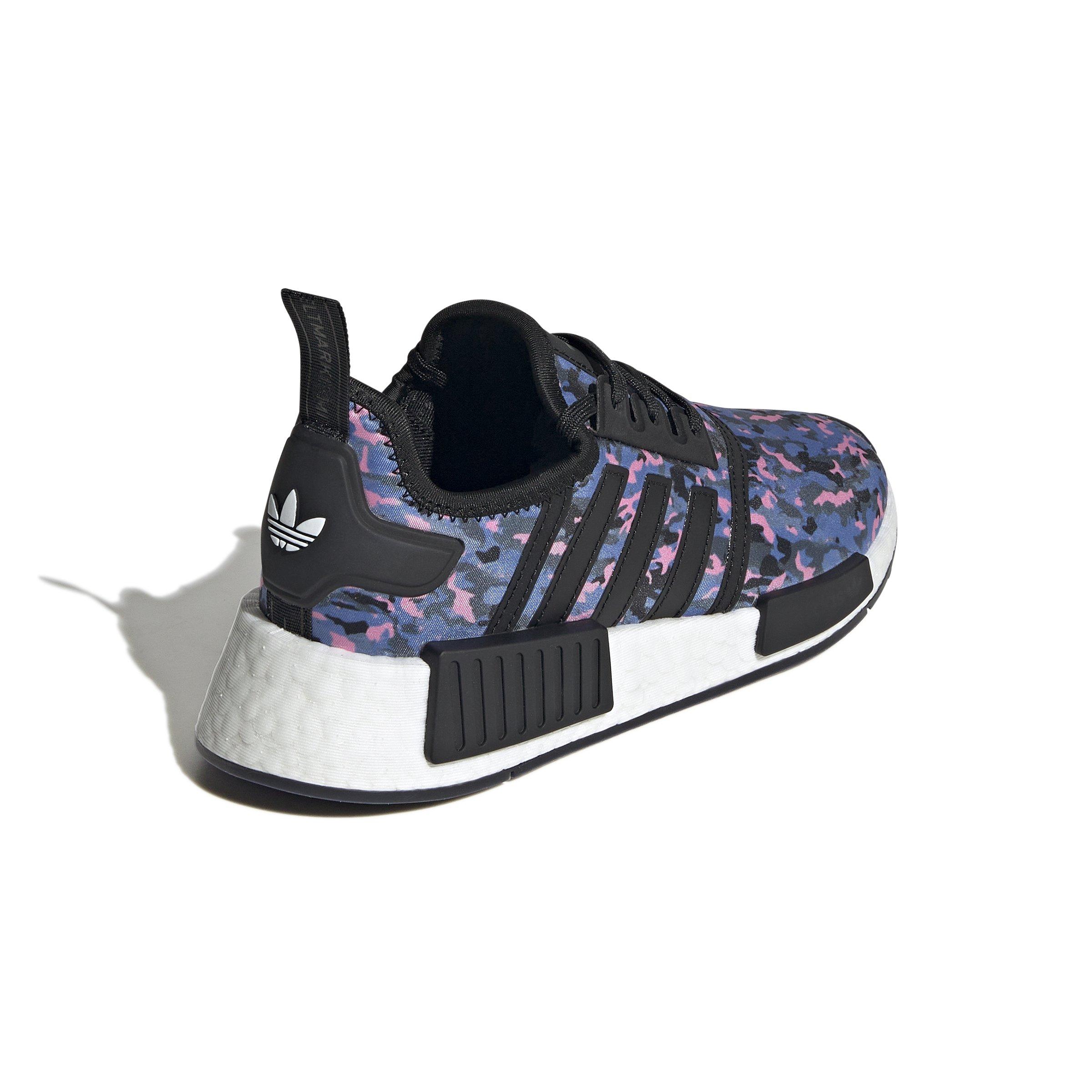 adidas Originals NMD_R1 Grade School Girls' "Core Black/Ftwr White/Core Black" Shoe
