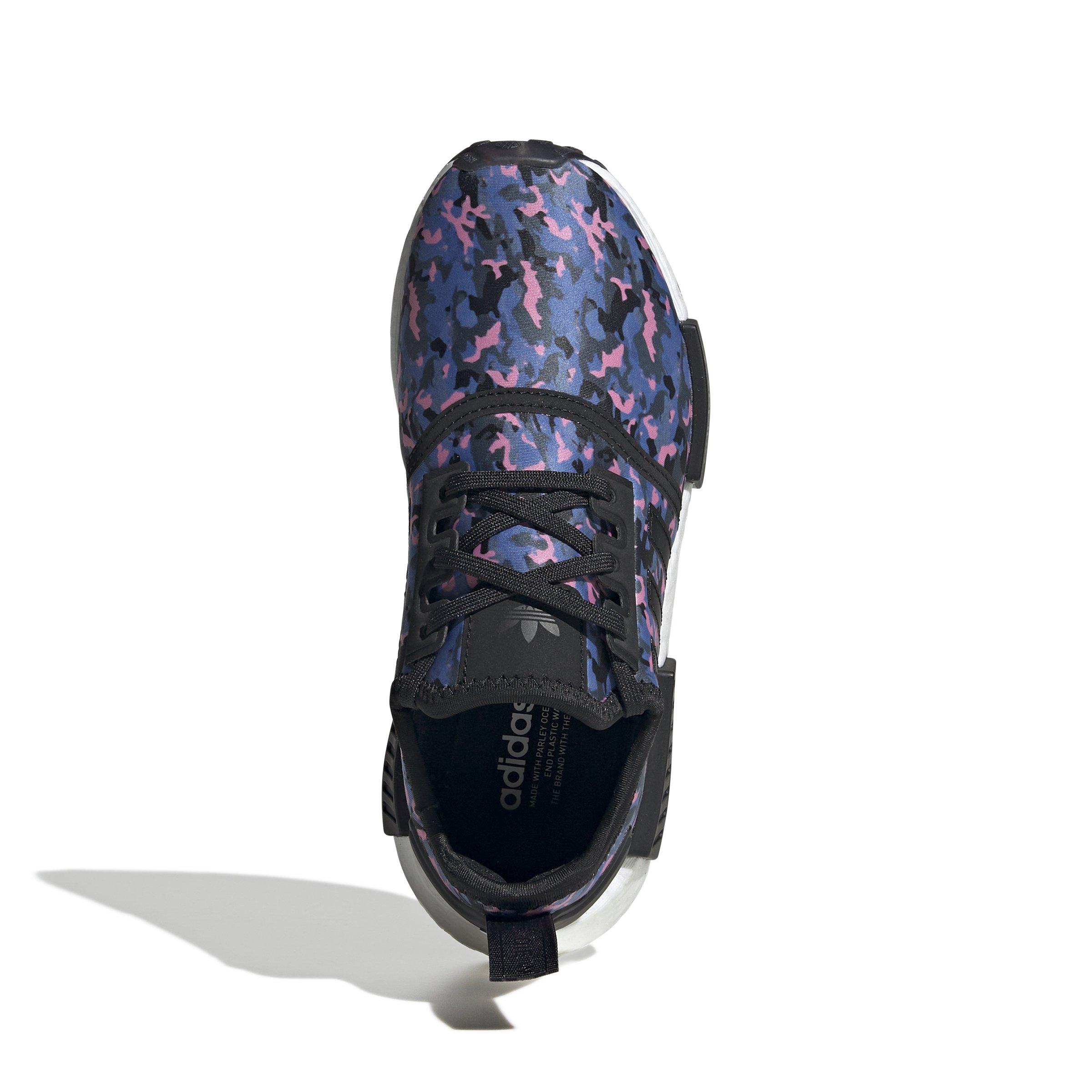 adidas Originals NMD_R1 Grade School Girls' "Core Black/Ftwr White/Core Black" Shoe