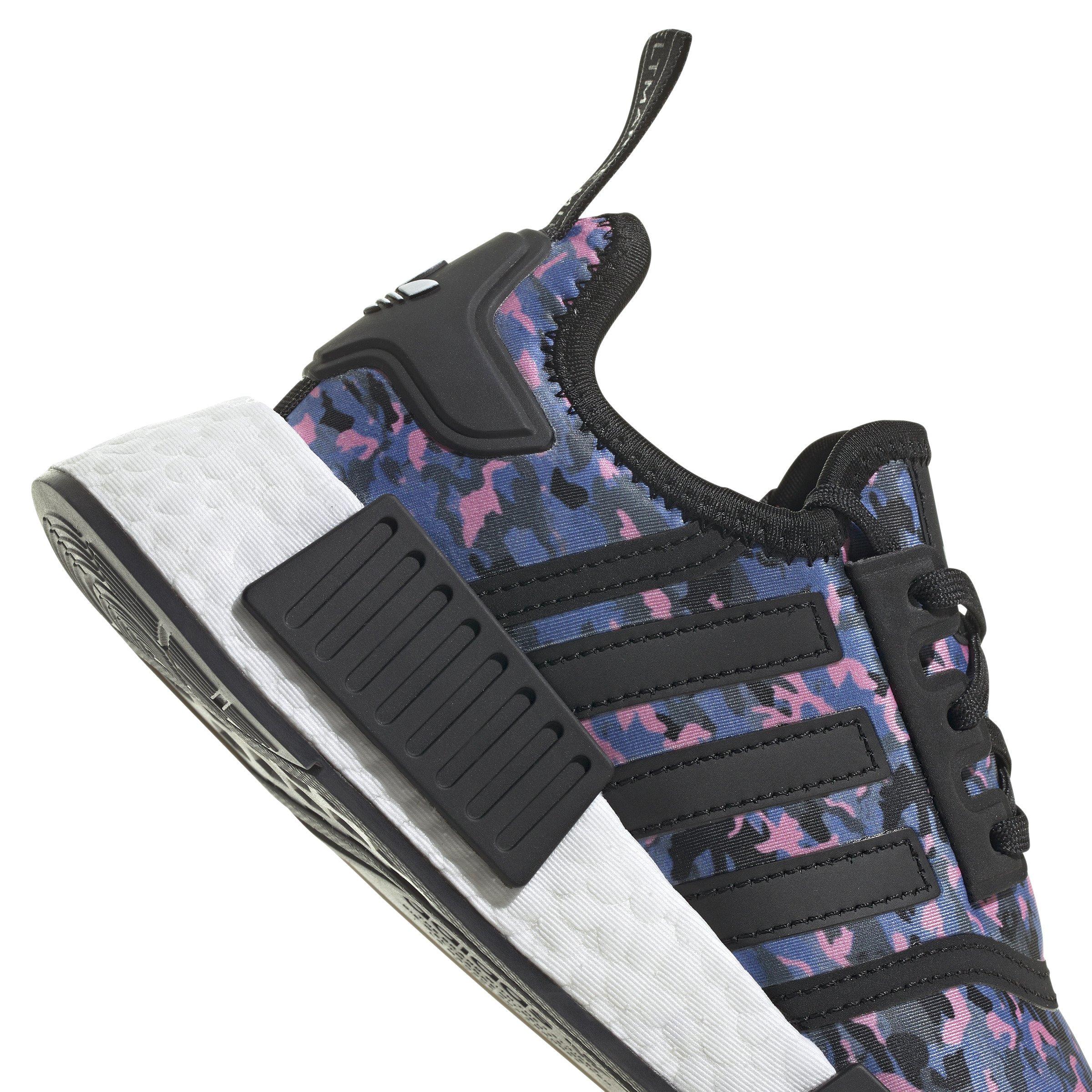 adidas Originals NMD_R1 Grade School Girls' "Core Black/Ftwr White/Core Black" Shoe
