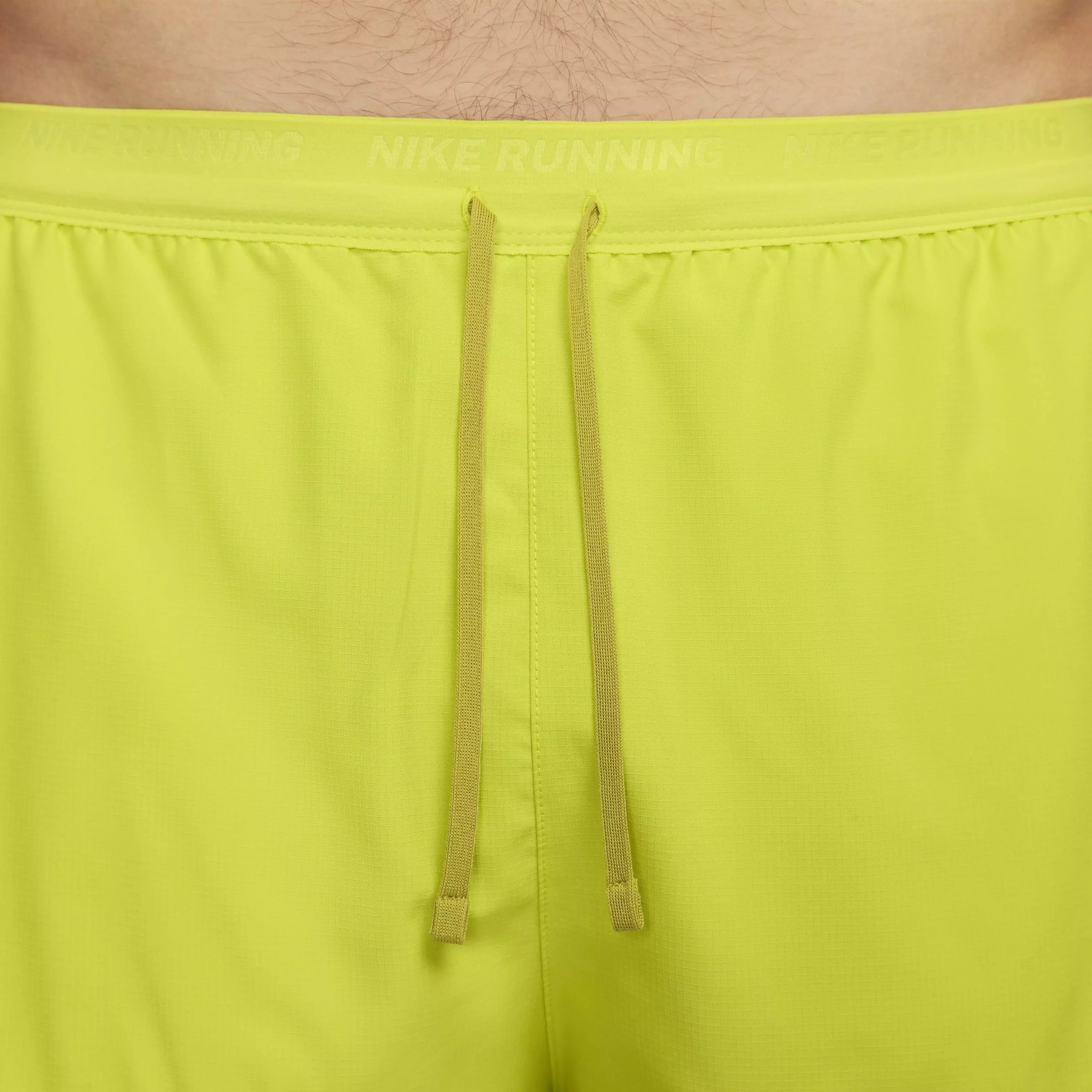 Nike Men's Dri-FIT Stride 5" 2-in-1 Hybrid Running Shorts - GREEN