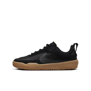 Nike SB Day One "Black/Gum Light Brown/White/Black" Grade School Boys' Skateboarding Shoe