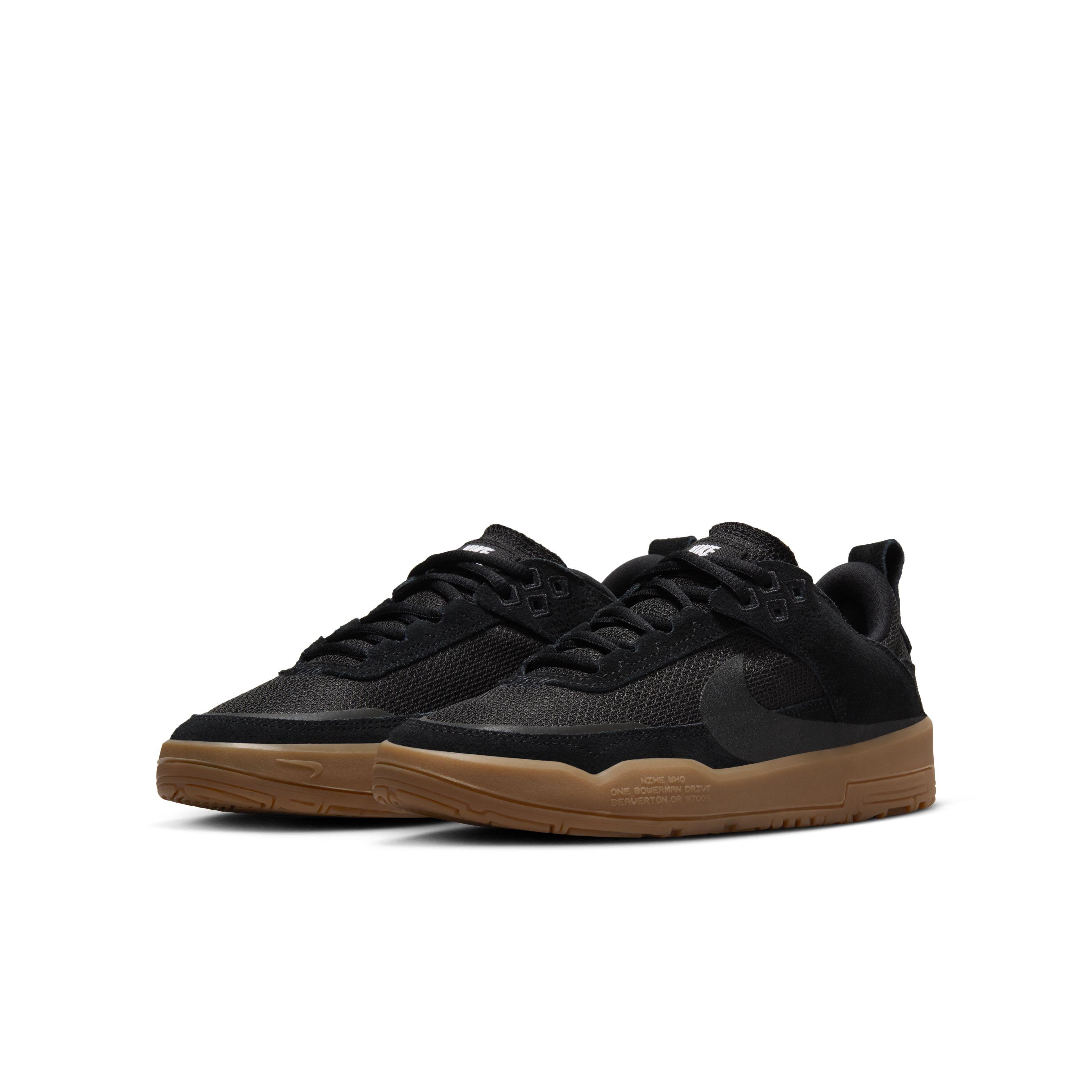 Nike SB Day One Grade School Boys' "Black/Gum Light Brown/White/Black" Skateboarding Shoe