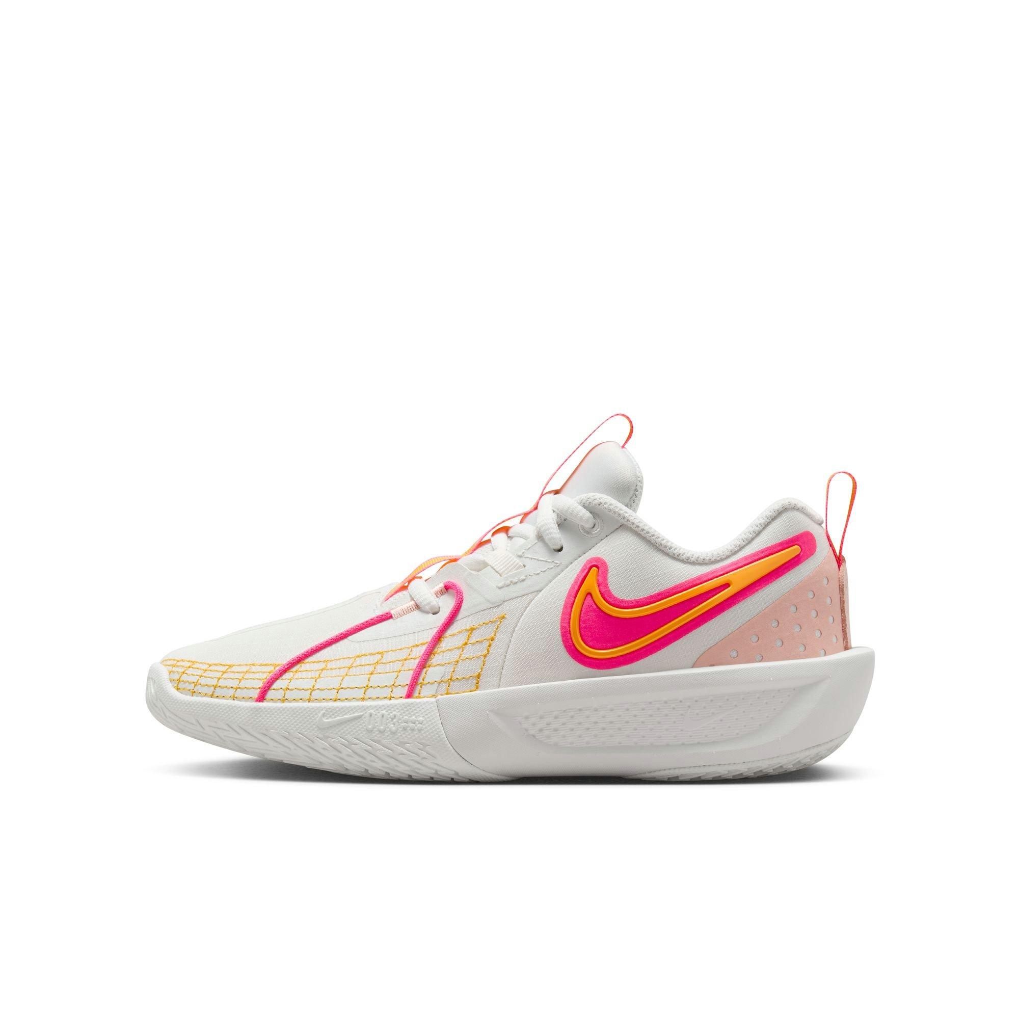 Nike orange and pink shoes best sale