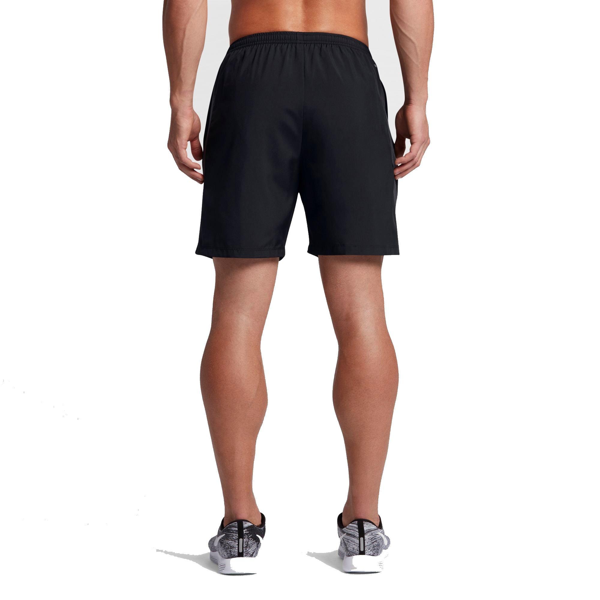 challenger men's 7 brief-lined running shorts