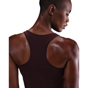 Nike Women's One Dri-FIT Fitted Tank Top -Burgundy