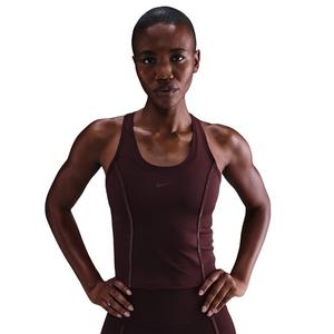 Nike Women's One Dri-FIT Fitted Tank Top -Burgundy
